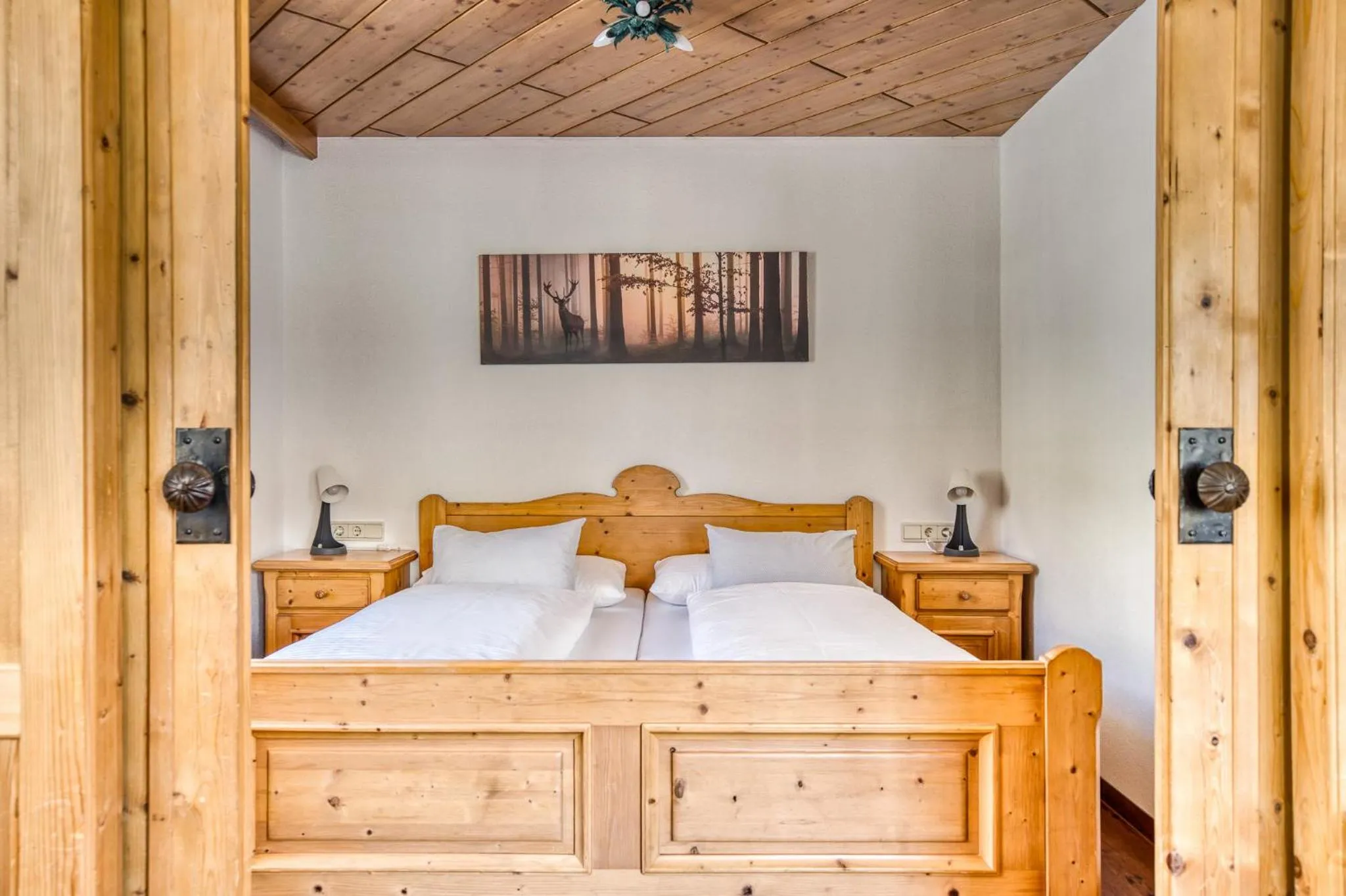 Bed in Boutiquehotel ZOMM in Seefeld