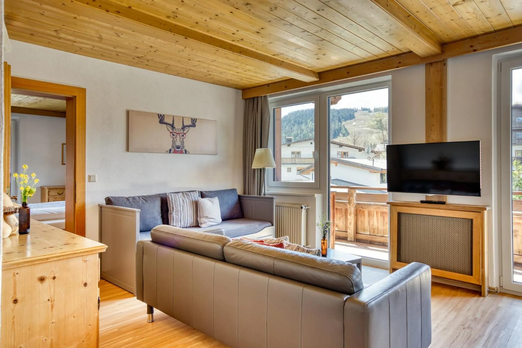 Living room in Boutiquehotel ZOMM in Seefeld