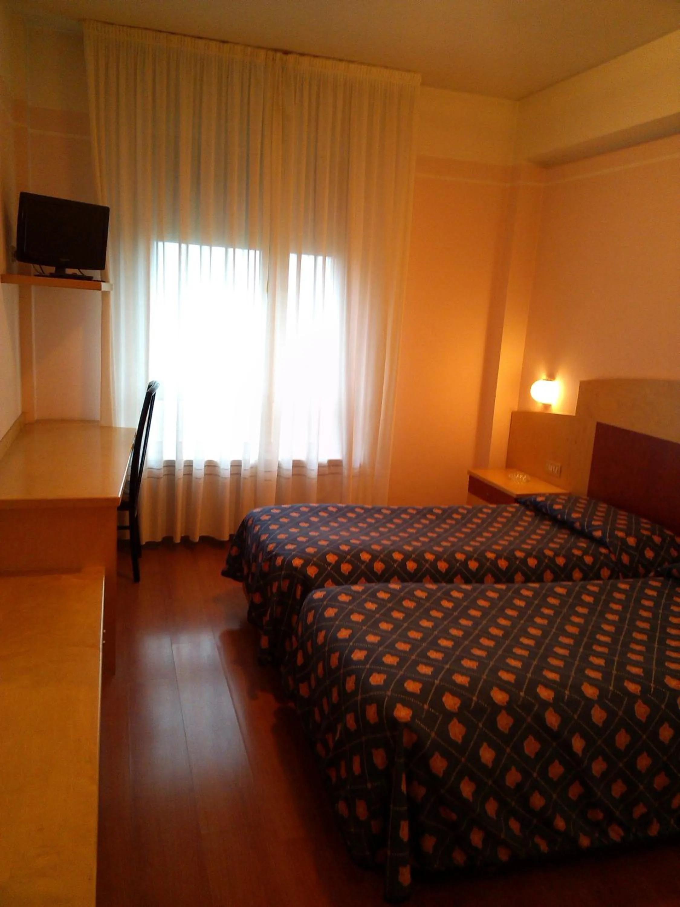 Bed in Hotel Palladio