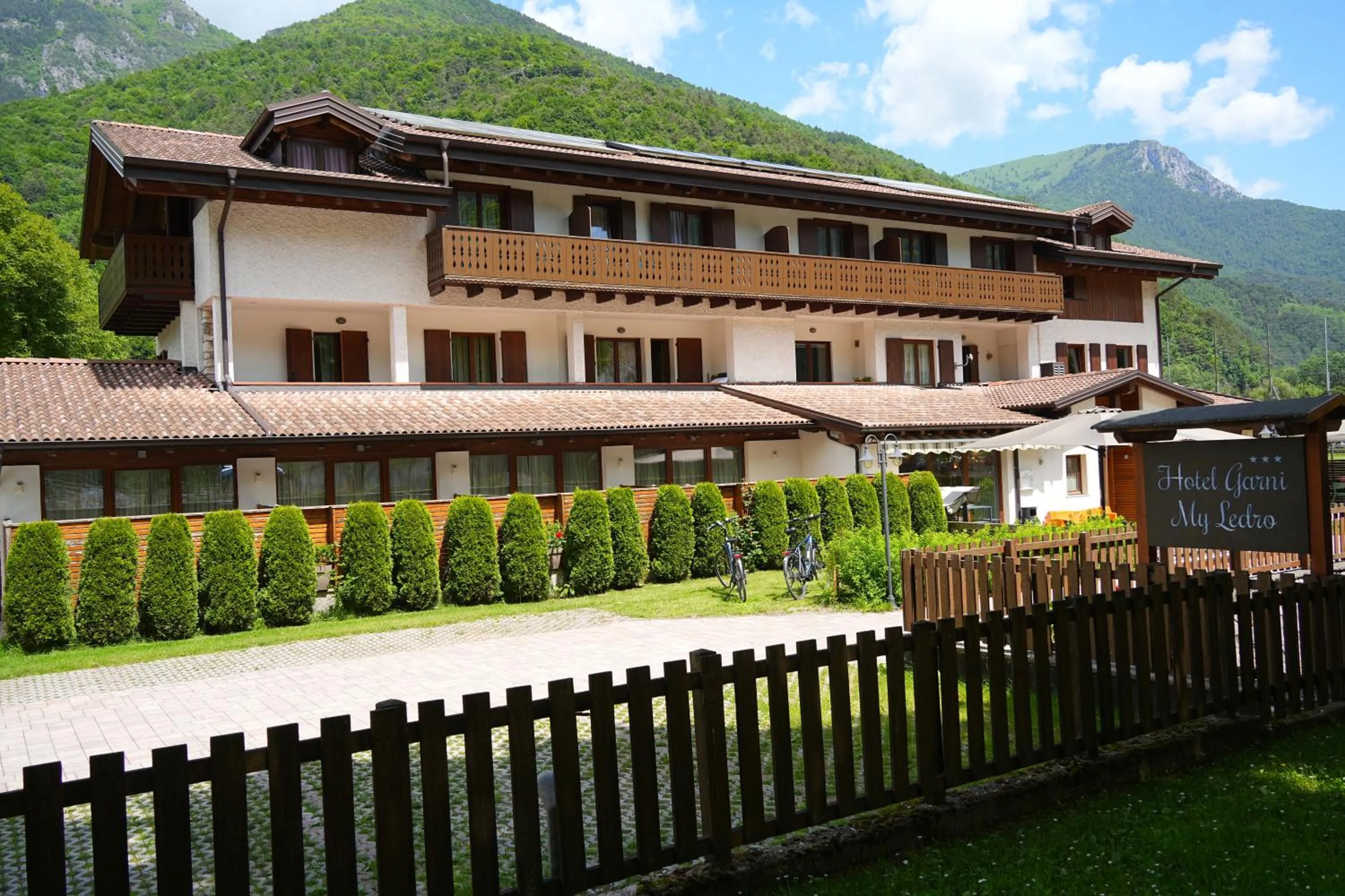 Property building in Hotel Garni My Ledro