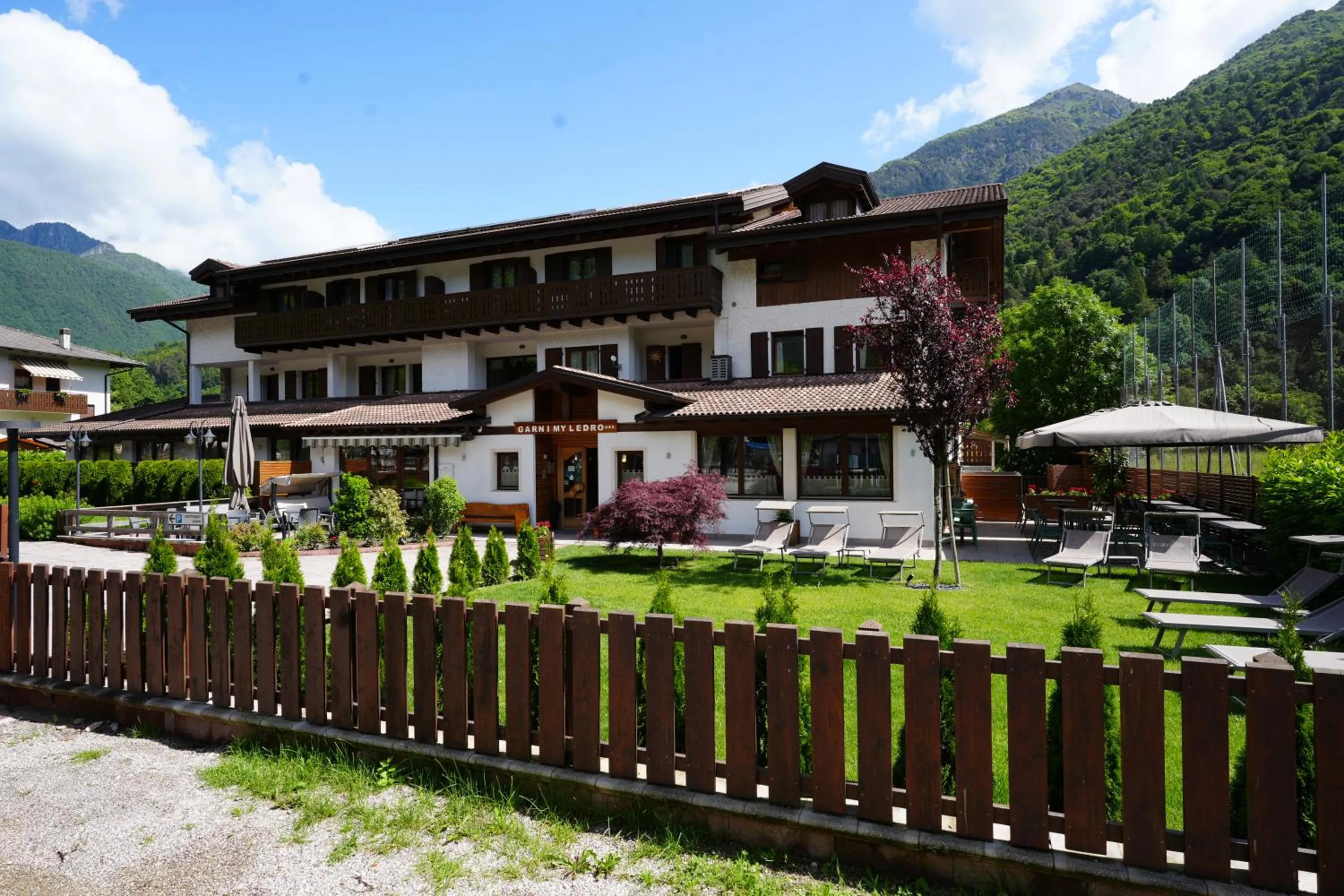 Property building in Hotel Garni My Ledro