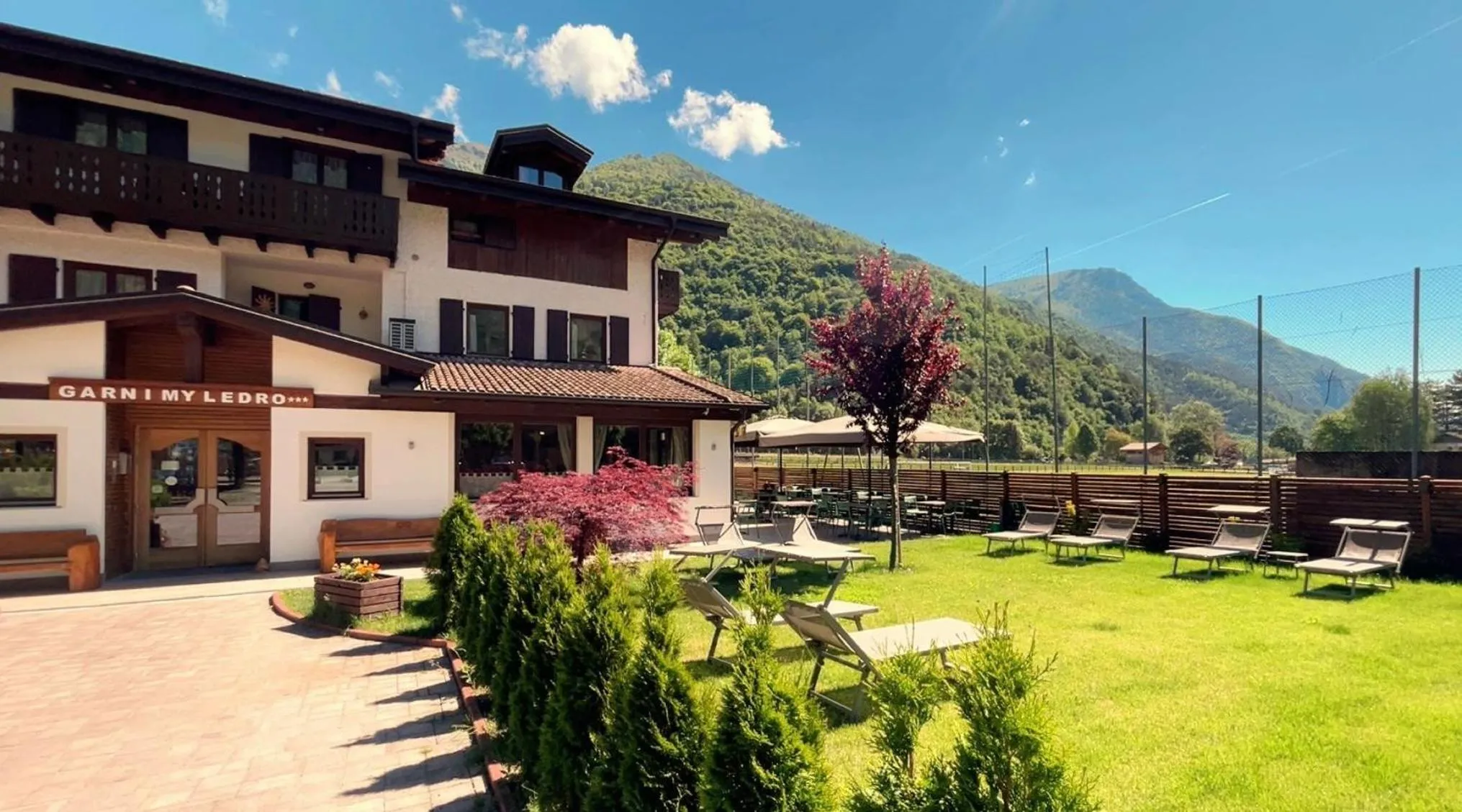 Property building in Hotel Garni My Ledro