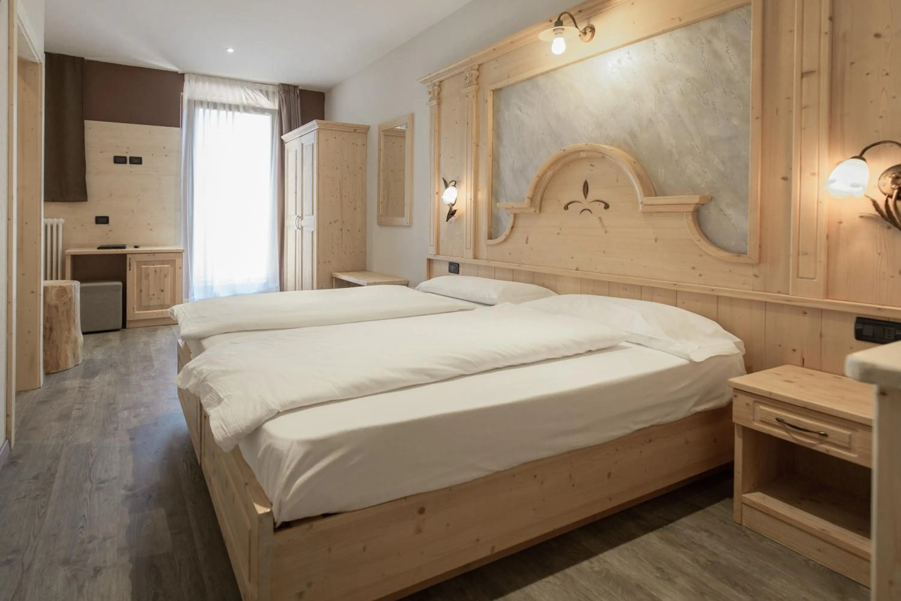 Bed in Hotel Garni My Ledro