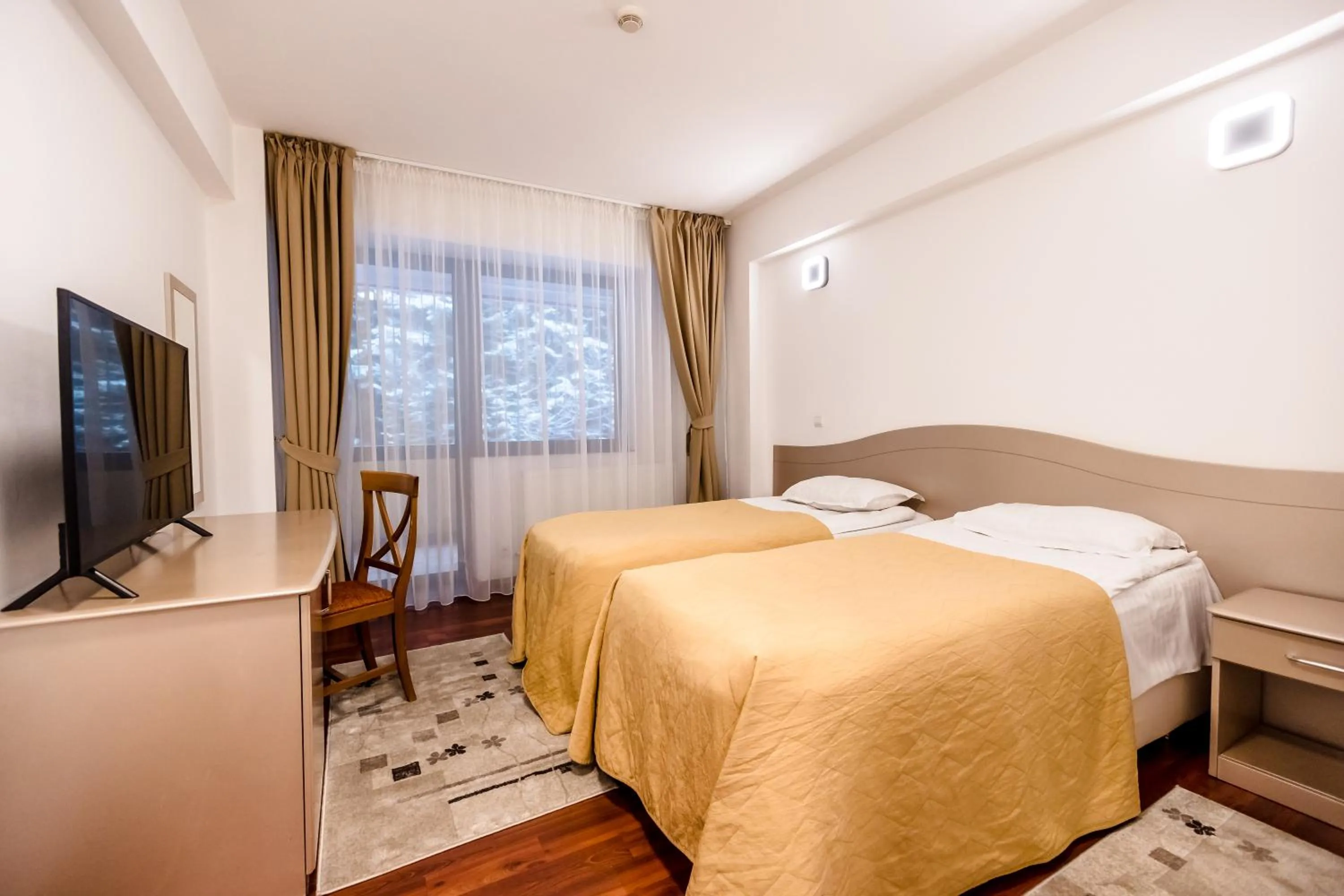 Bed in Hotel Cindrel