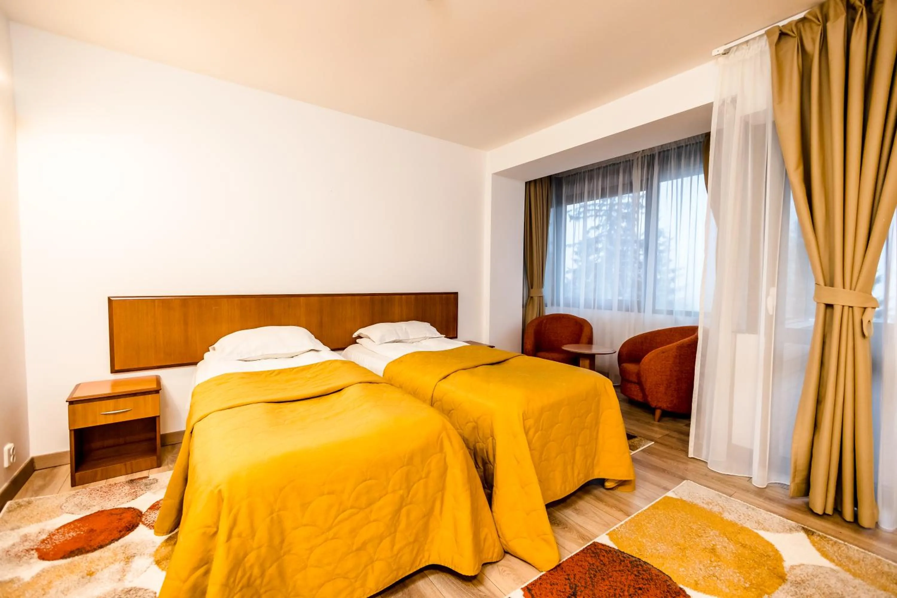 Bed in Hotel Cindrel