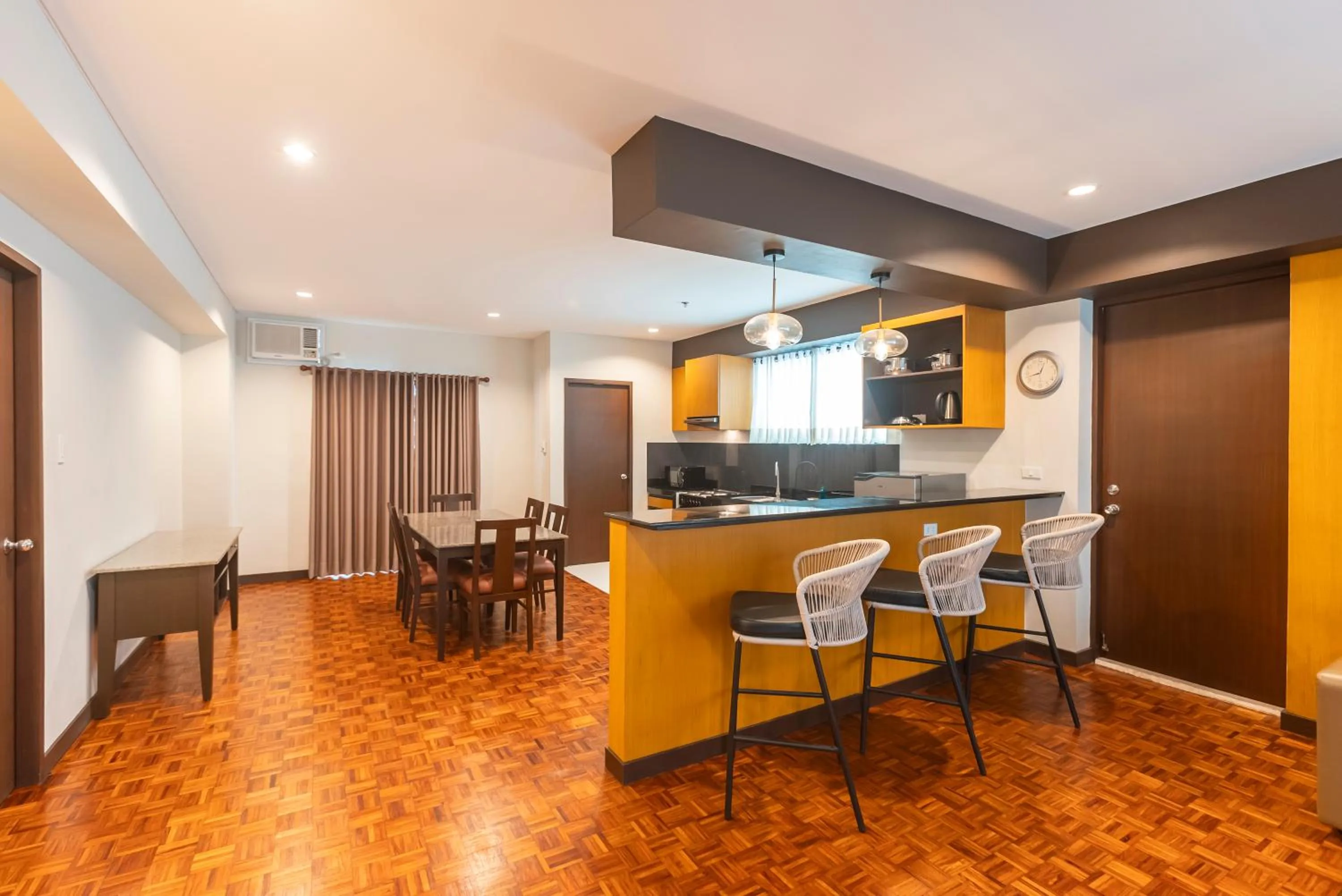 Living room in Tropicana Suites