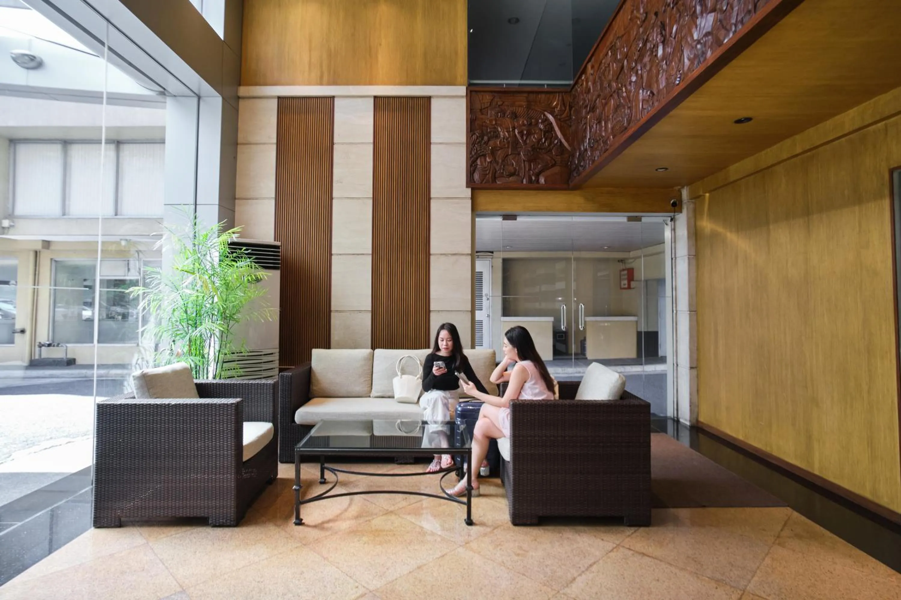 Lobby or reception in Tropicana Suites