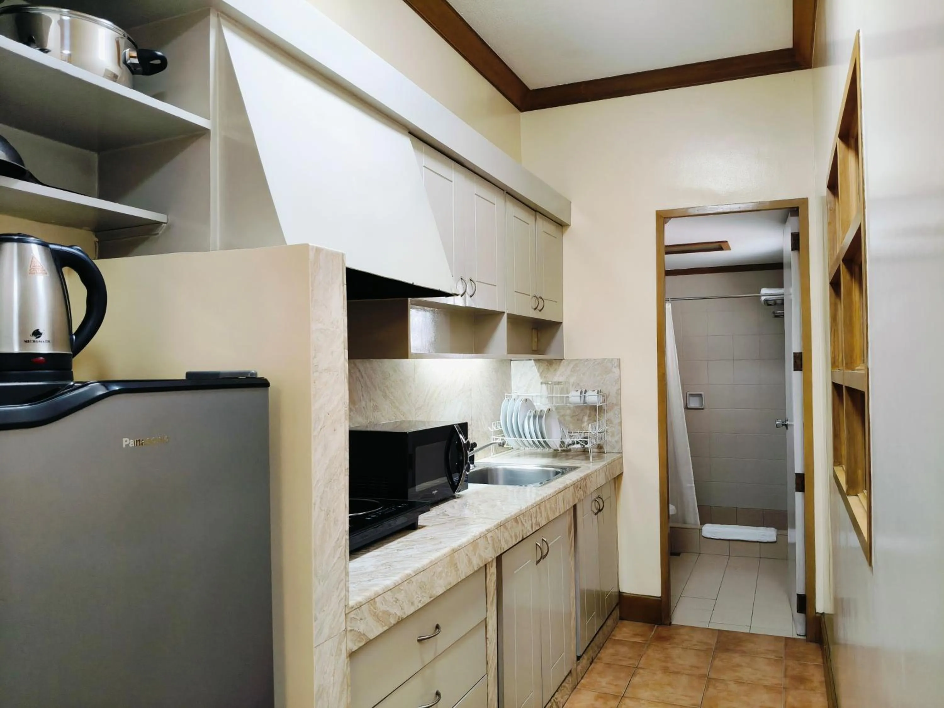 Bathroom in Tropicana Suites