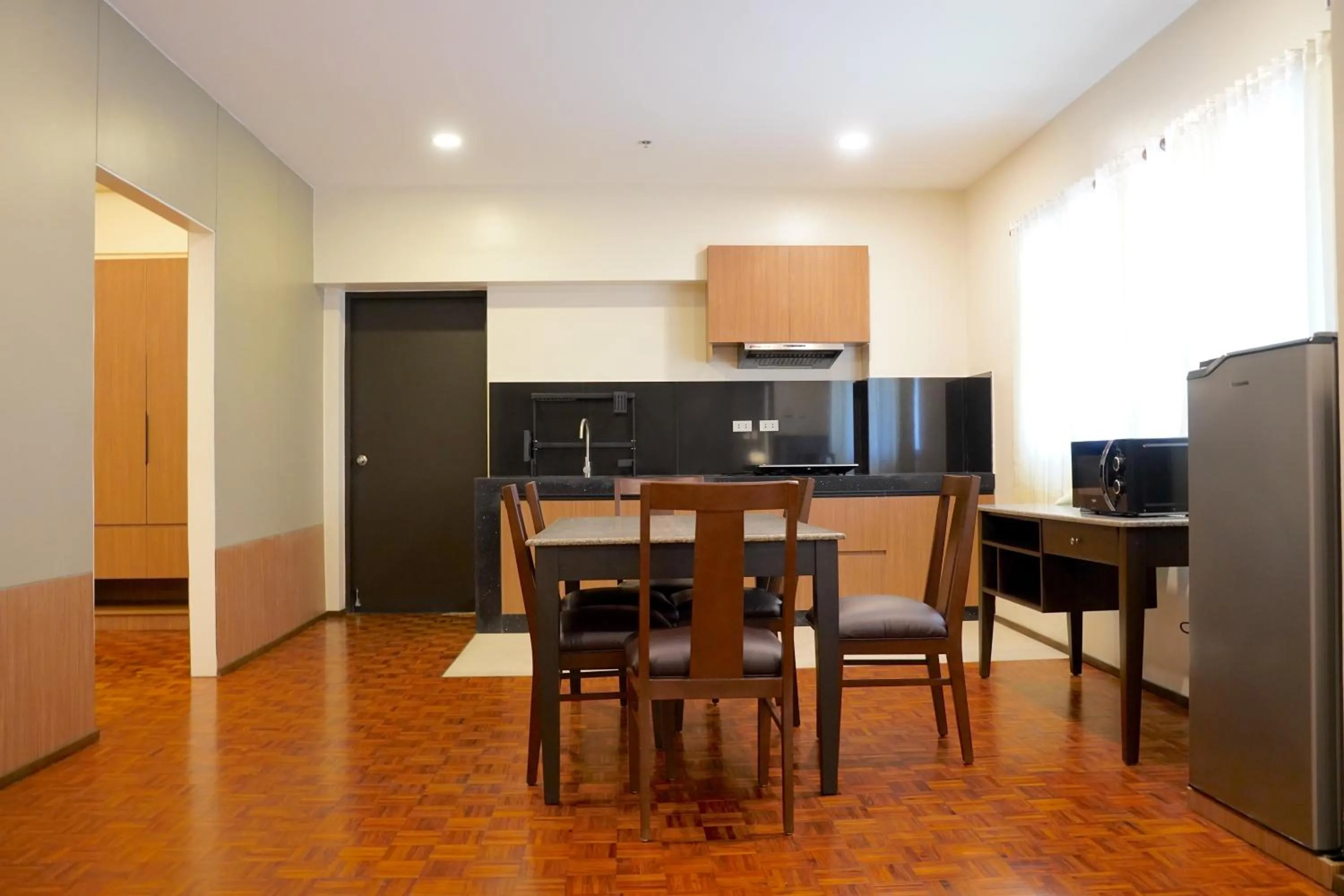 Living room in Tropicana Suites