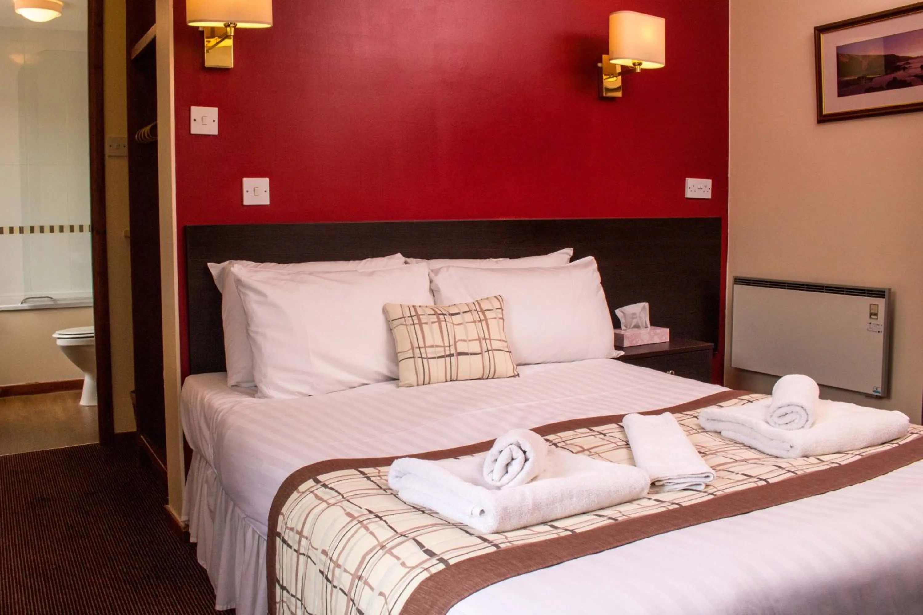 Bedroom, Bed in Kings Arms Hotel - A Bespoke Hotel