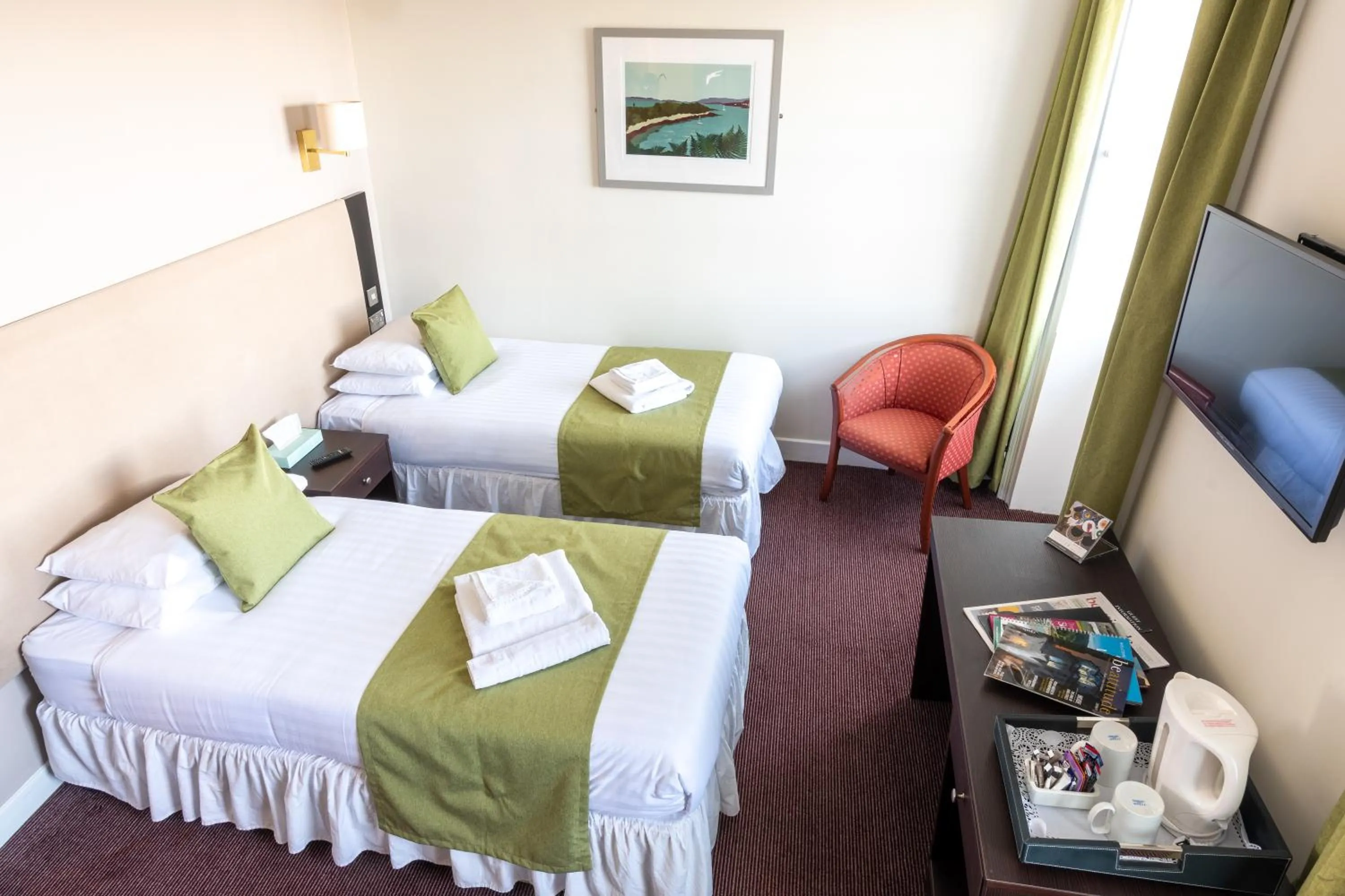 Bedroom, Bed in Kings Arms Hotel - A Bespoke Hotel