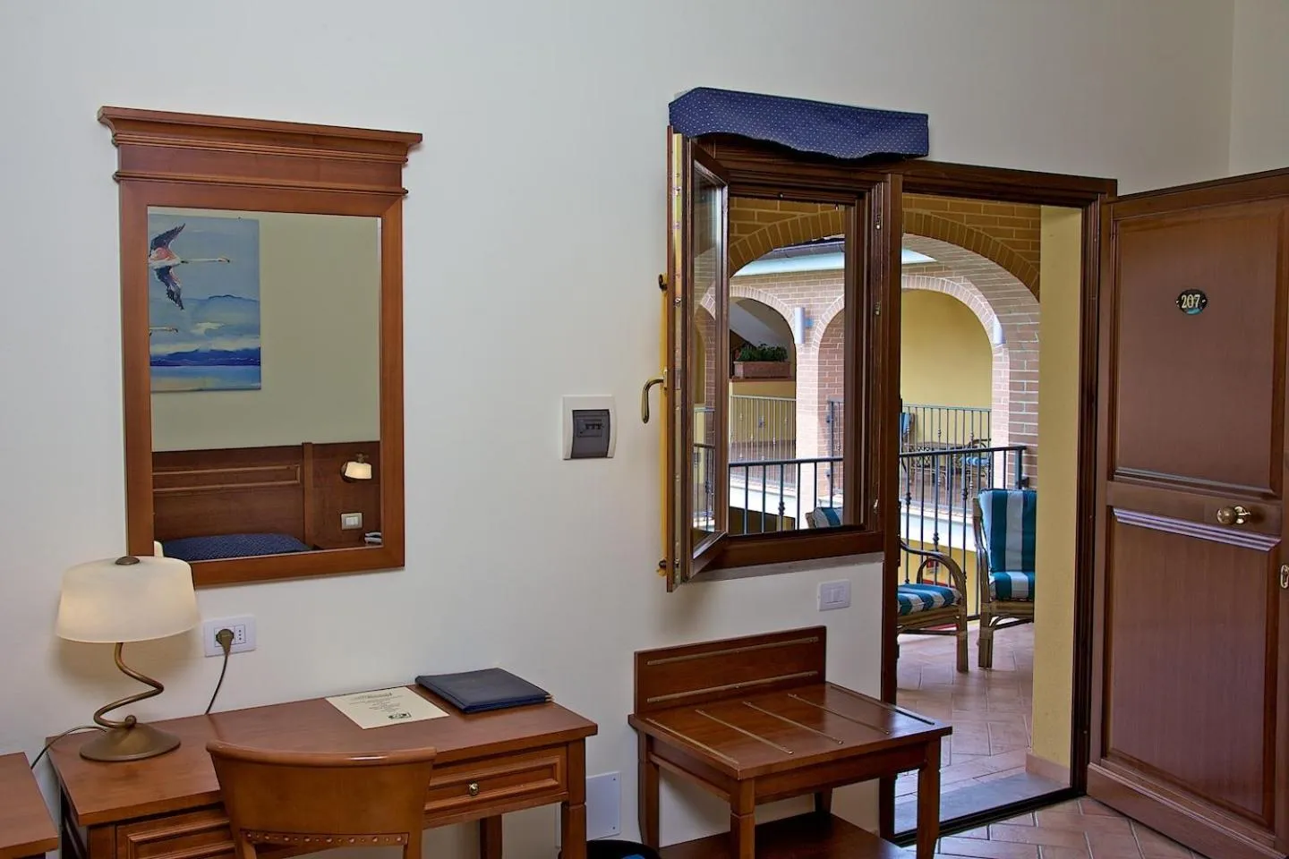 Seating area in Hotel Ristorante Le Querciolaie dei Ricci