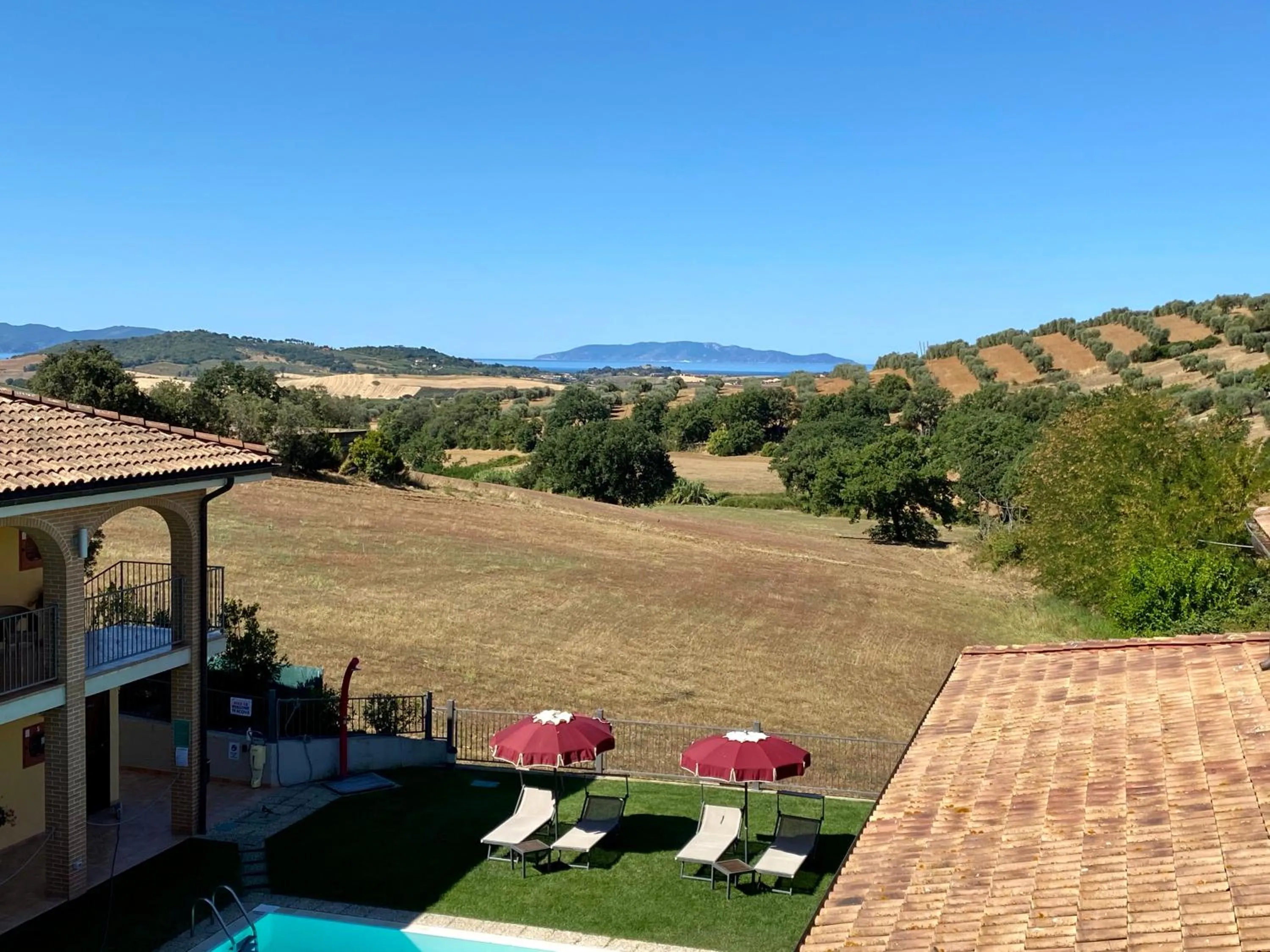 Bird's eye view in Hotel Ristorante Le Querciolaie dei Ricci