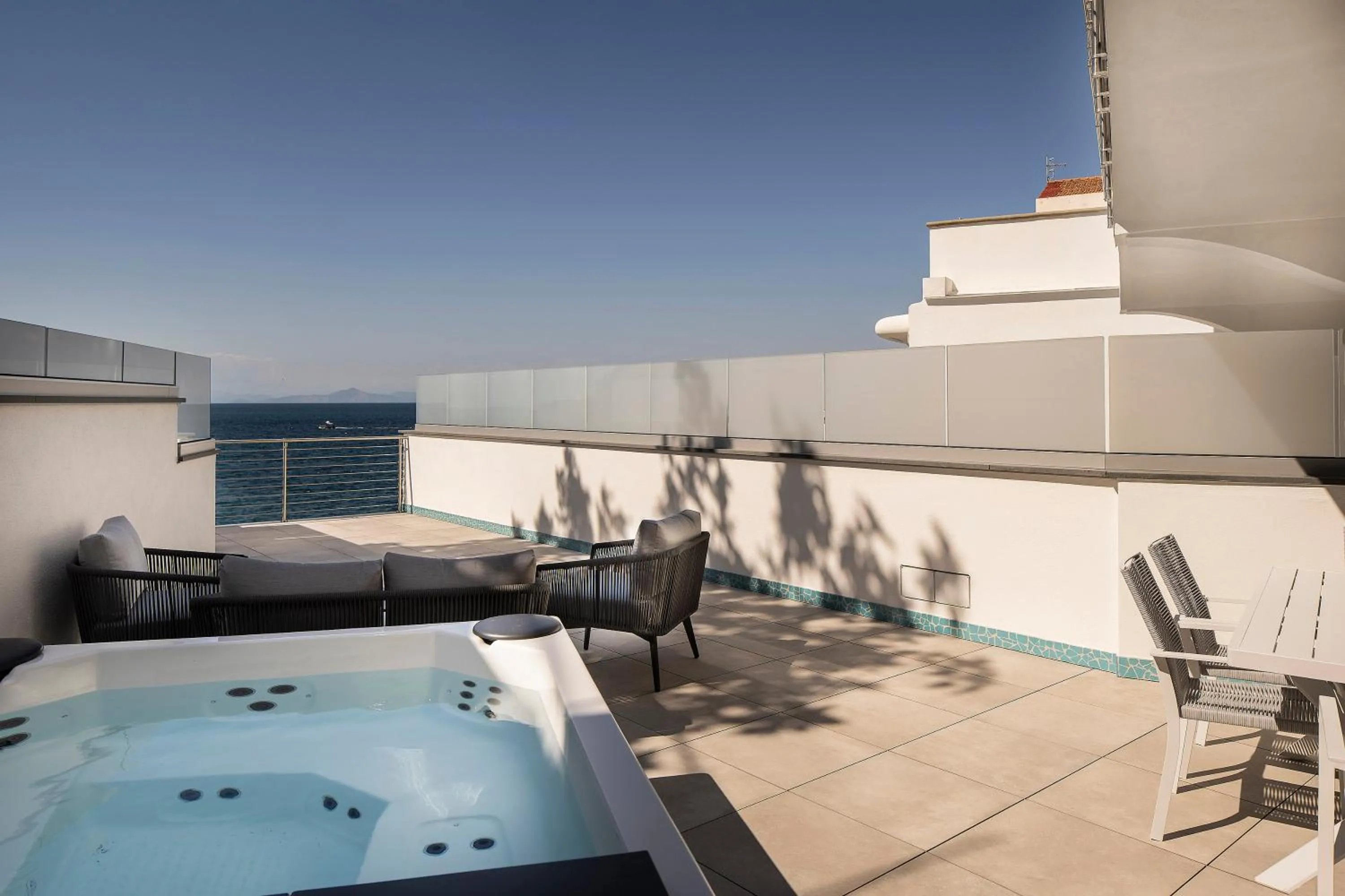 Pool view in Ischia Blu Resort