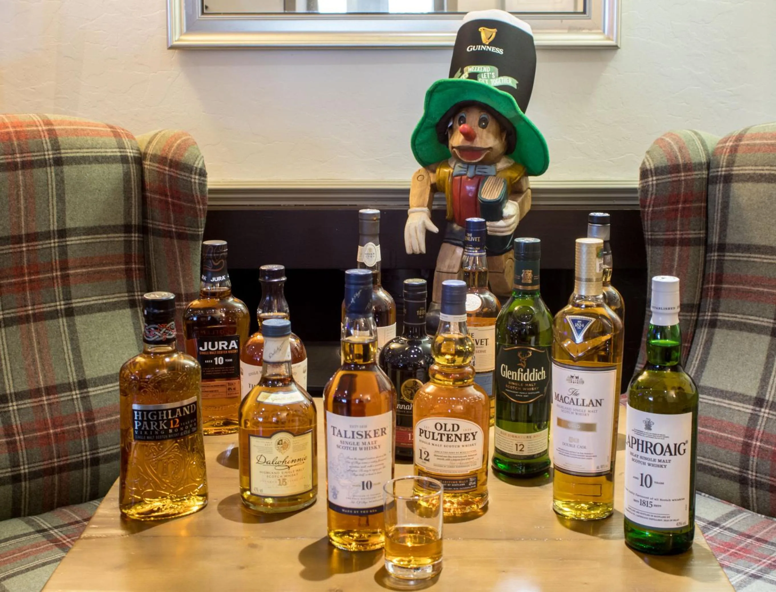 Alcoholic drinks in Kyle Hotel ‘A Bespoke Hotel’