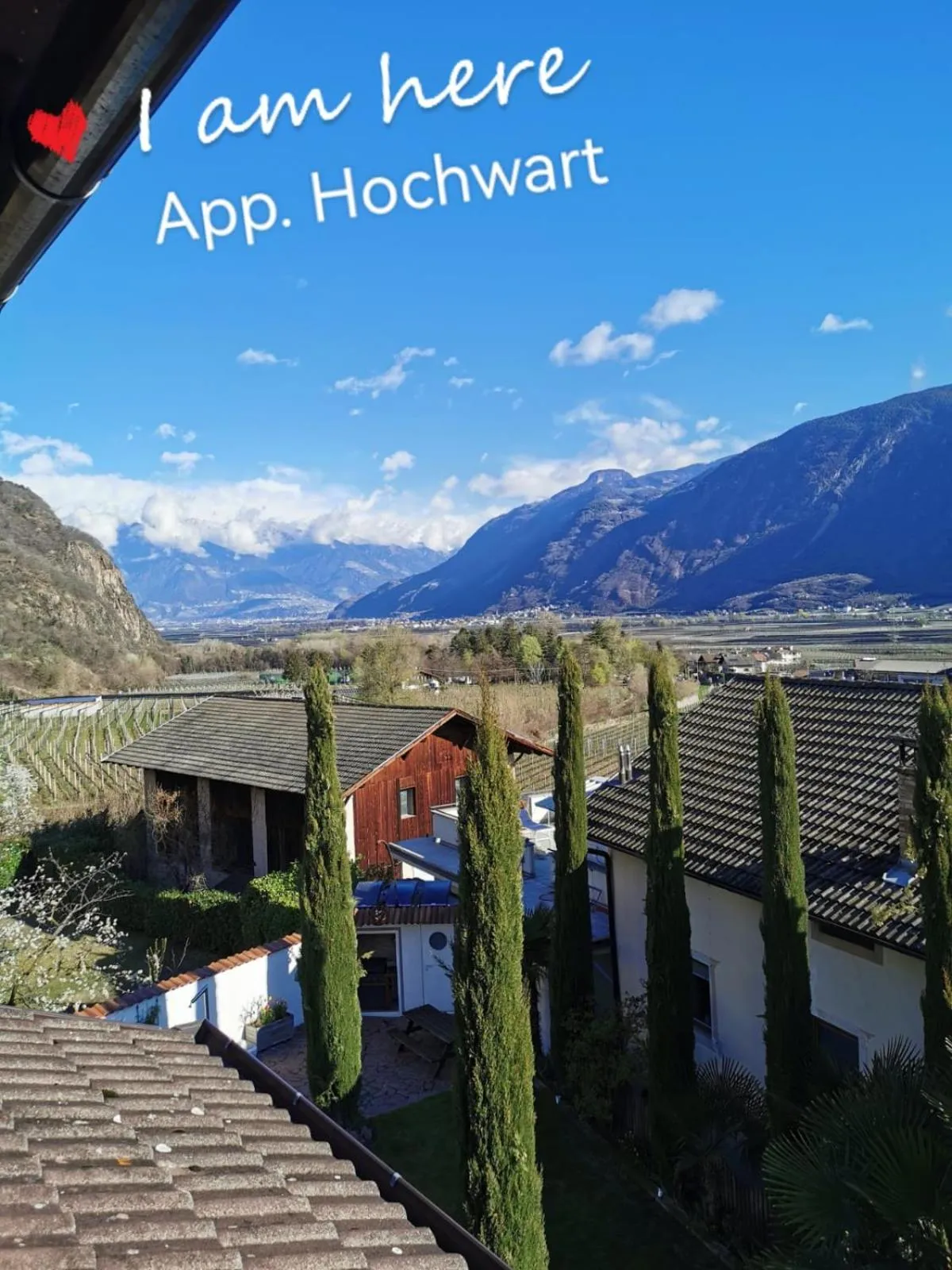 View (from property/room) in Residence Reinhild