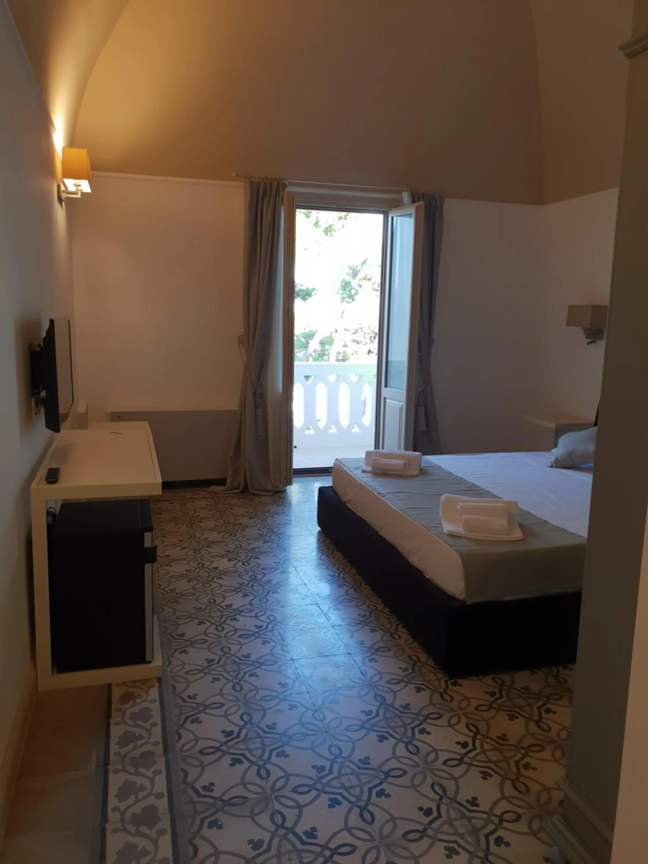 Bedroom, Bed in Villa Natia