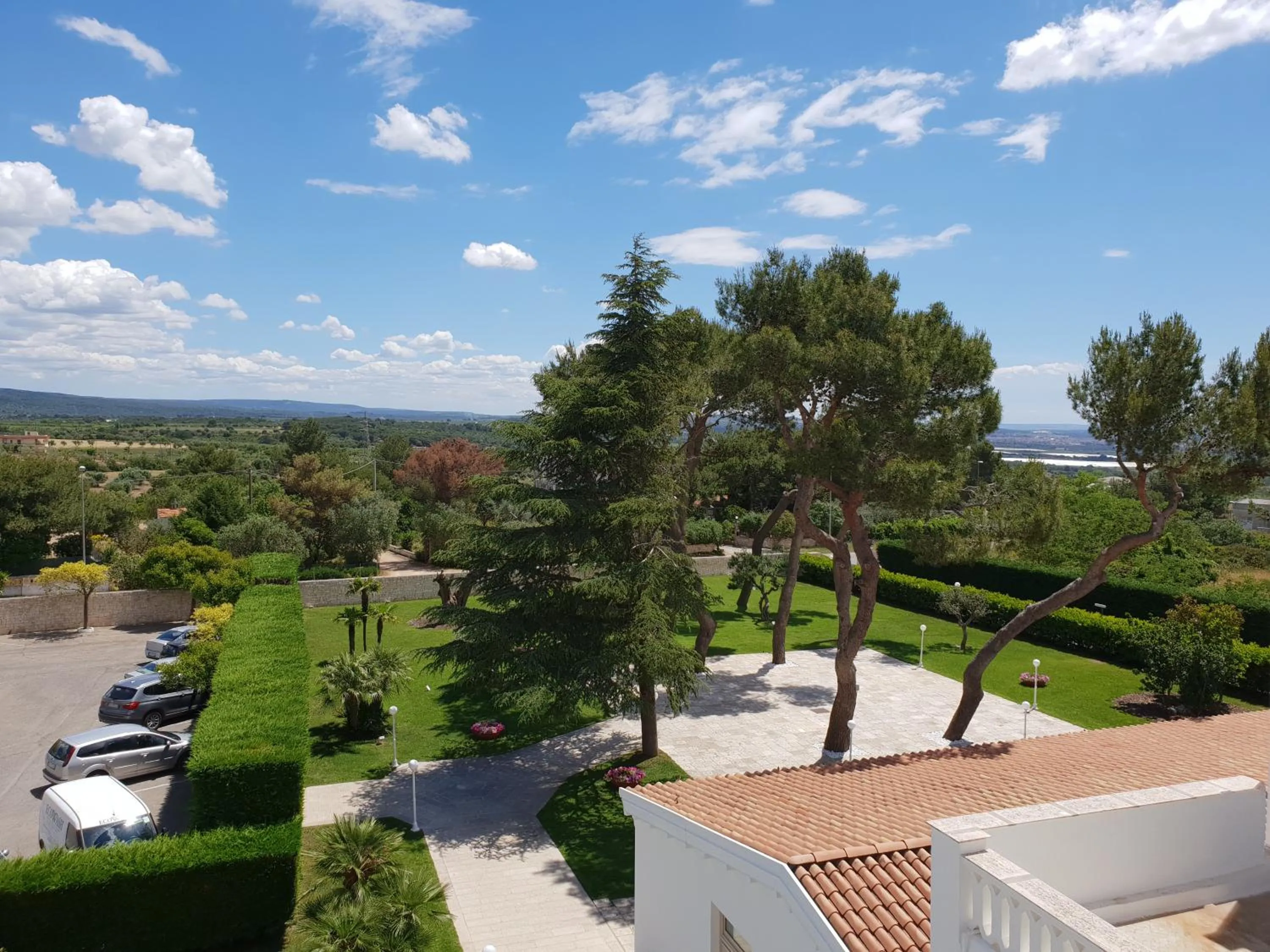 Bird's eye view in Villa Natia