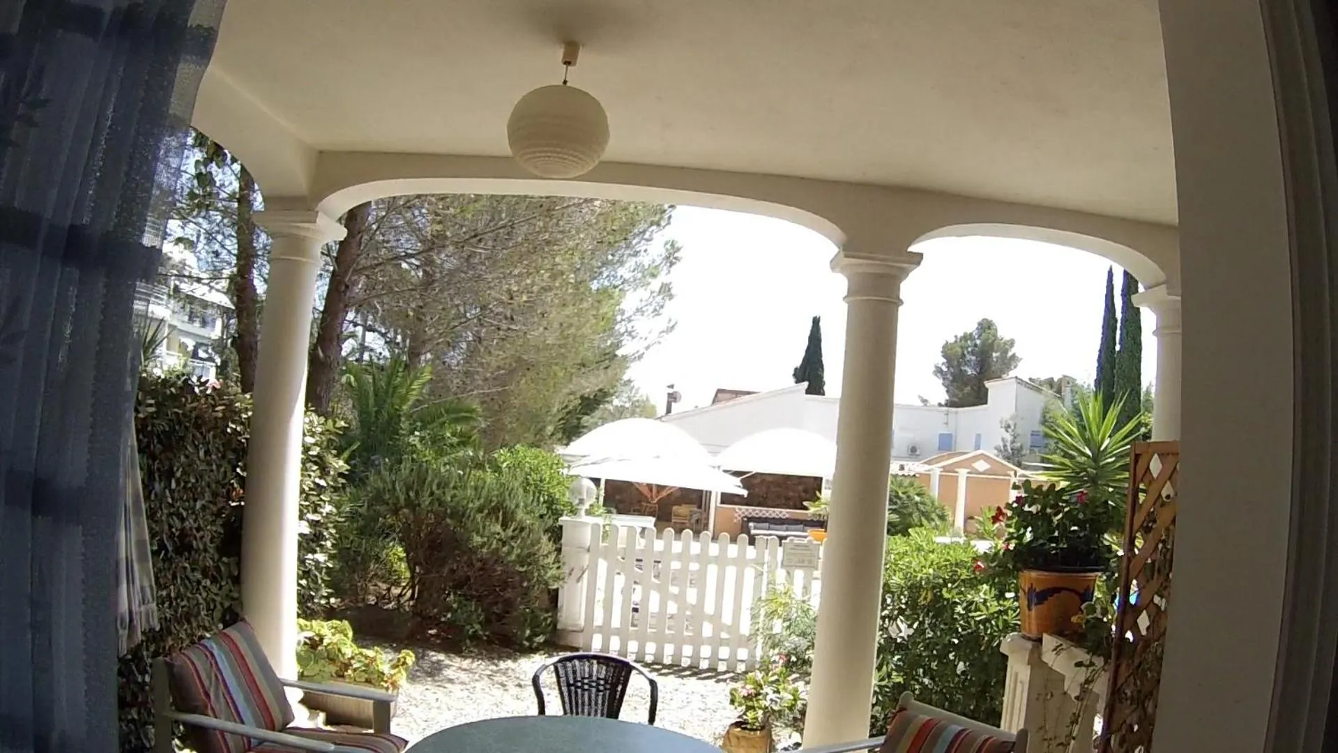 Garden view in Chambre d'hôtes La Potinière