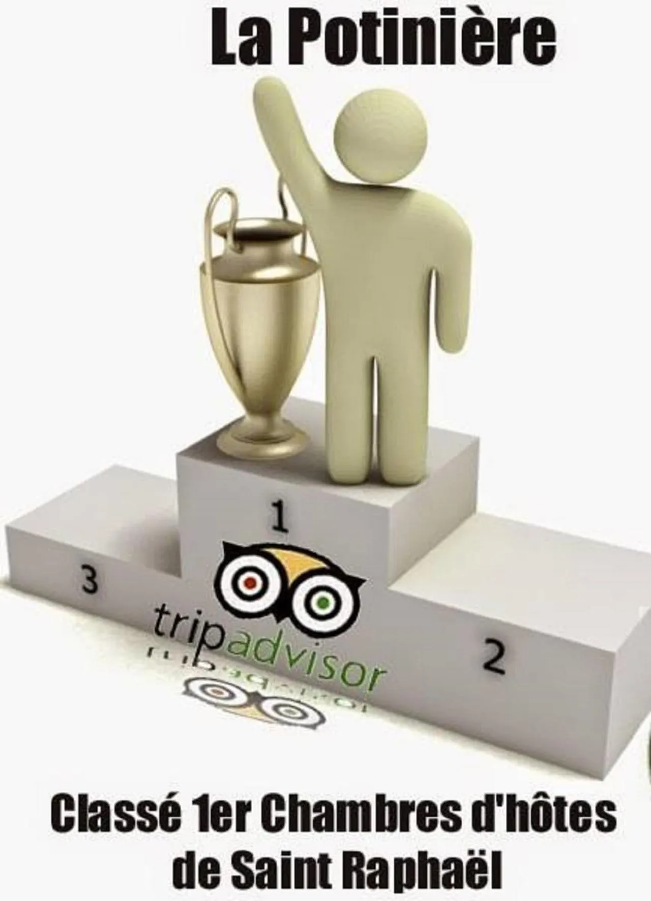 Logo/Certificate/Sign in Chambre d'hôtes La Potinière