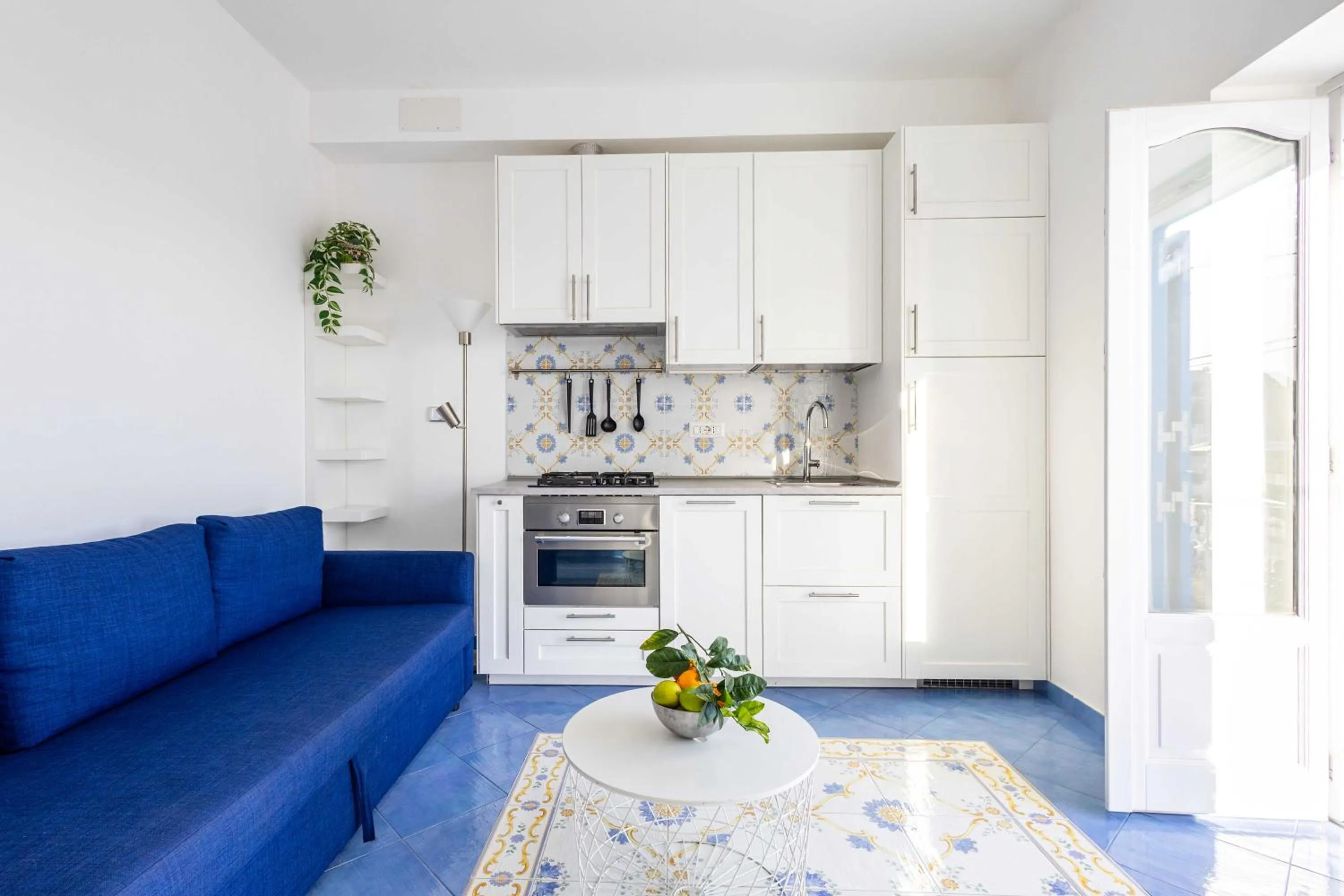 Kitchen or kitchenette in Lo Nardo Accommodation