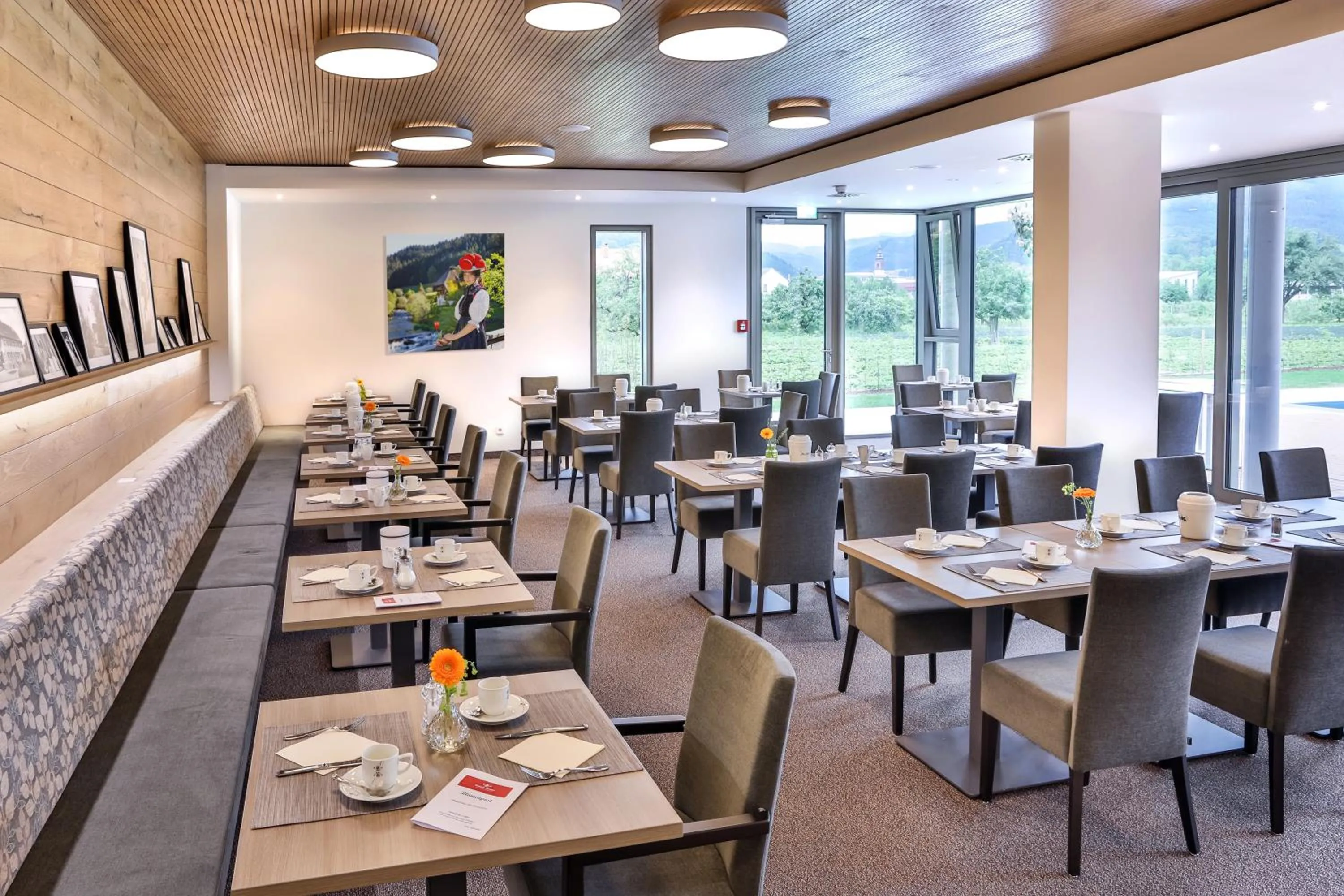 Food and drinks in Mosers Blume Relax & Genuss Hotel