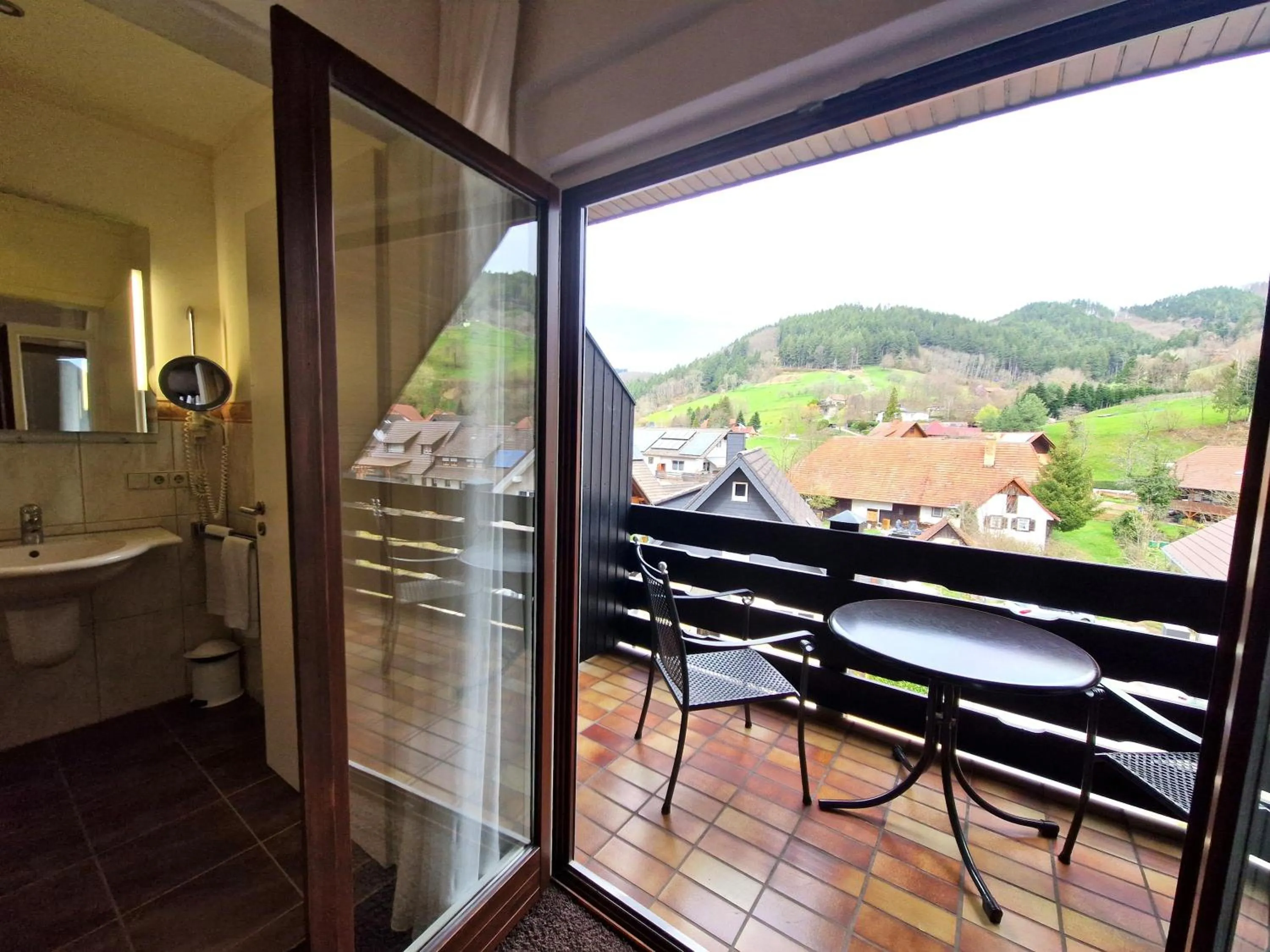 Balcony/Terrace in Mosers Blume Relax & Genuss Hotel