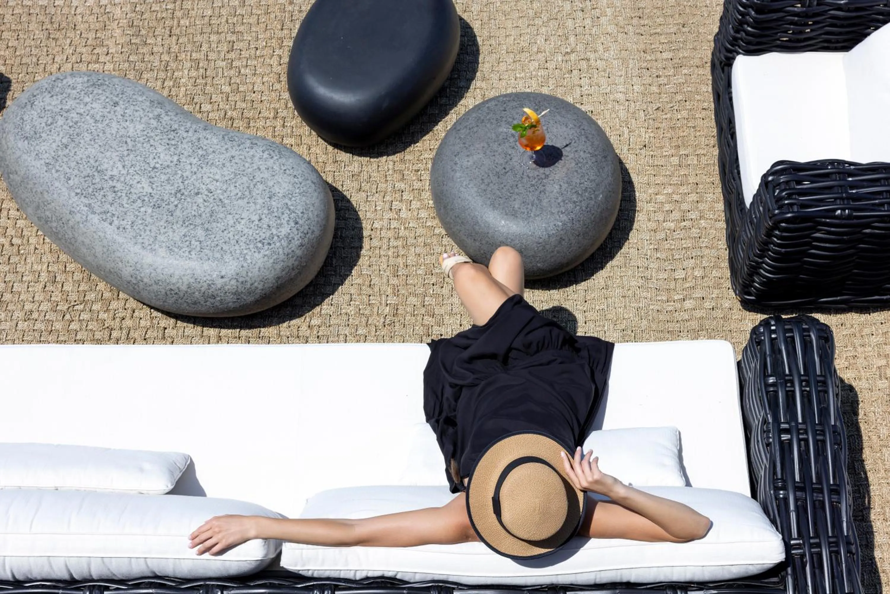 People in Tropicana Hotel , Suites & Villas Mykonos