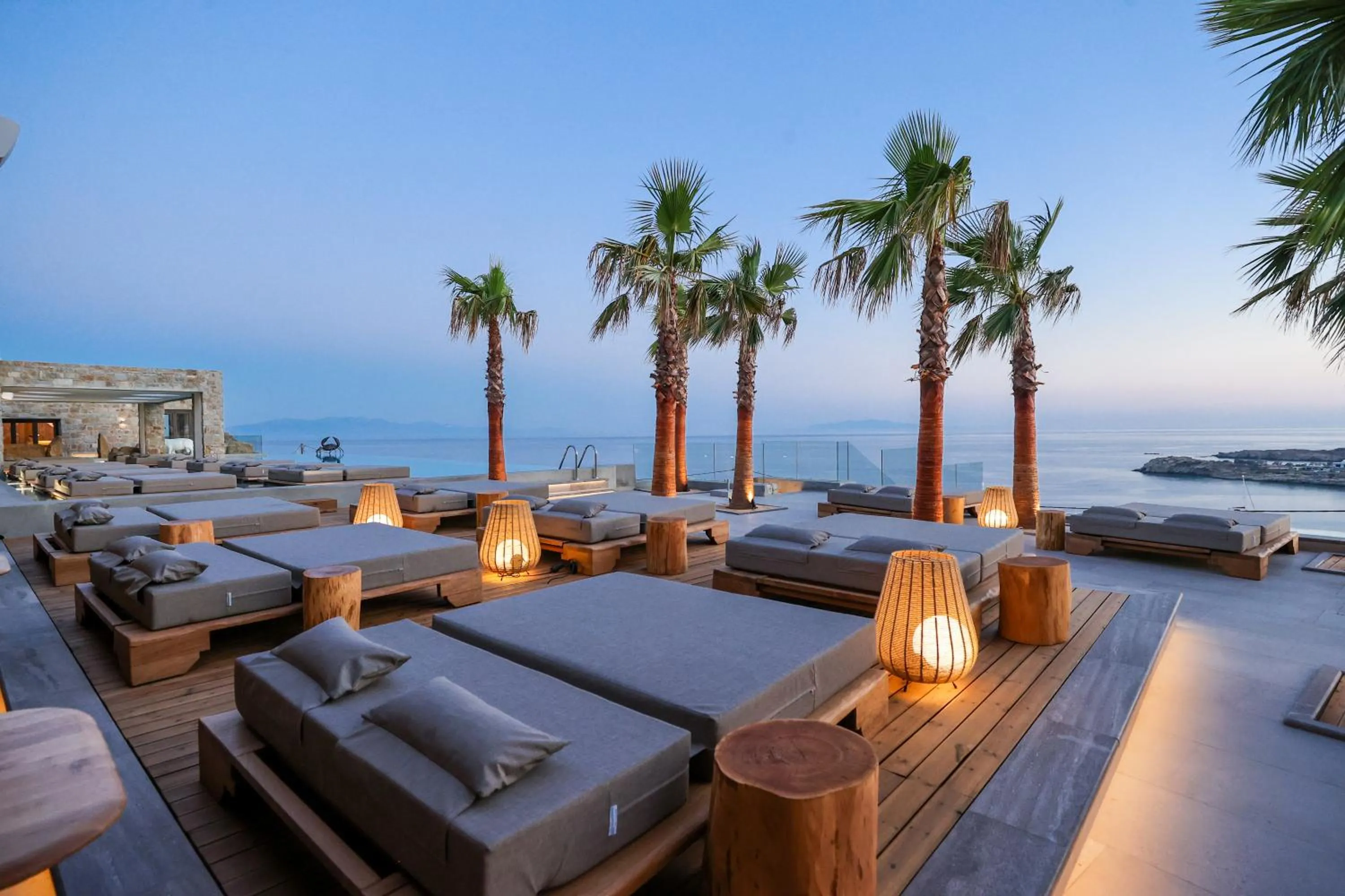 Restaurant/places to eat in Tropicana Hotel , Suites & Villas Mykonos