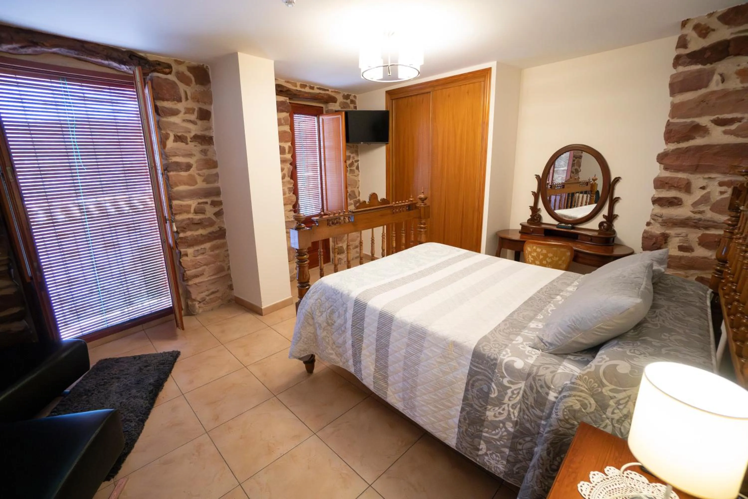 Bed in Hotel Rural L'Antic Portal