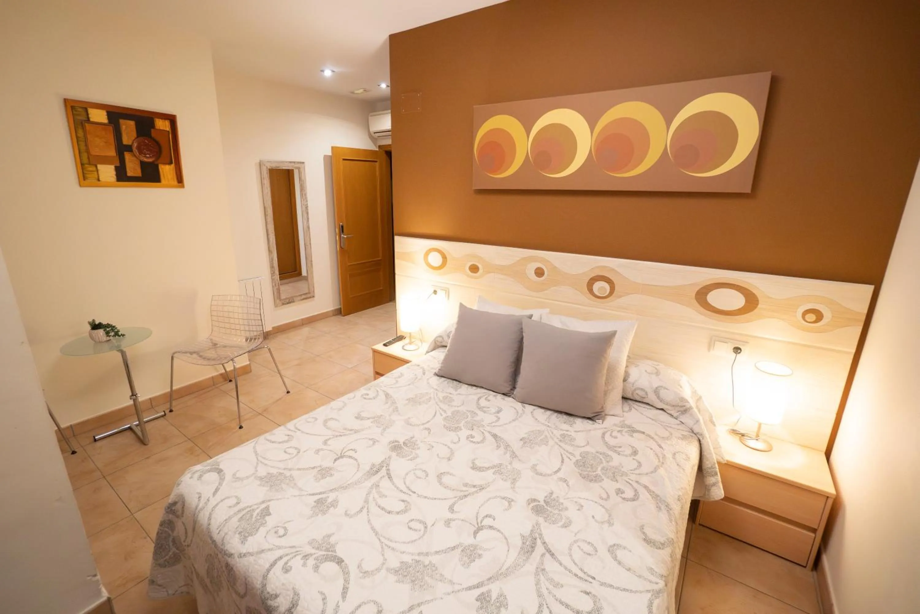 Bed in Hotel Rural L'Antic Portal