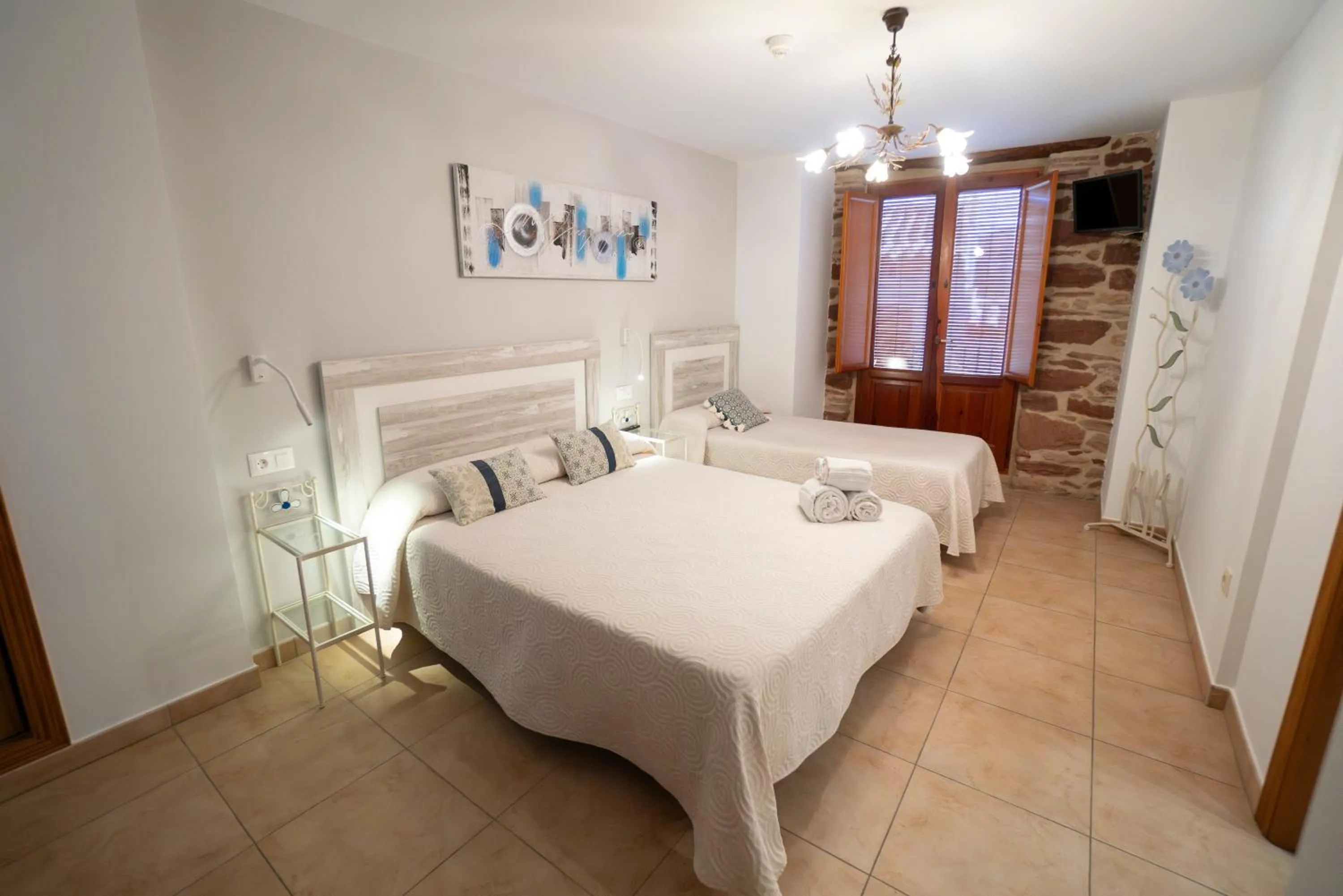 Bed in Hotel Rural L'Antic Portal