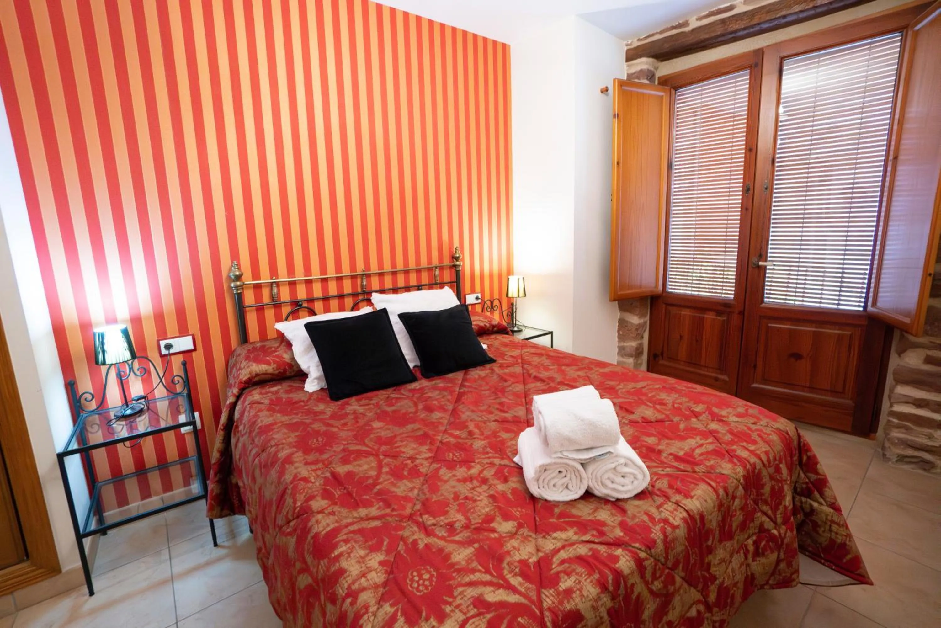 Bed in Hotel Rural L'Antic Portal