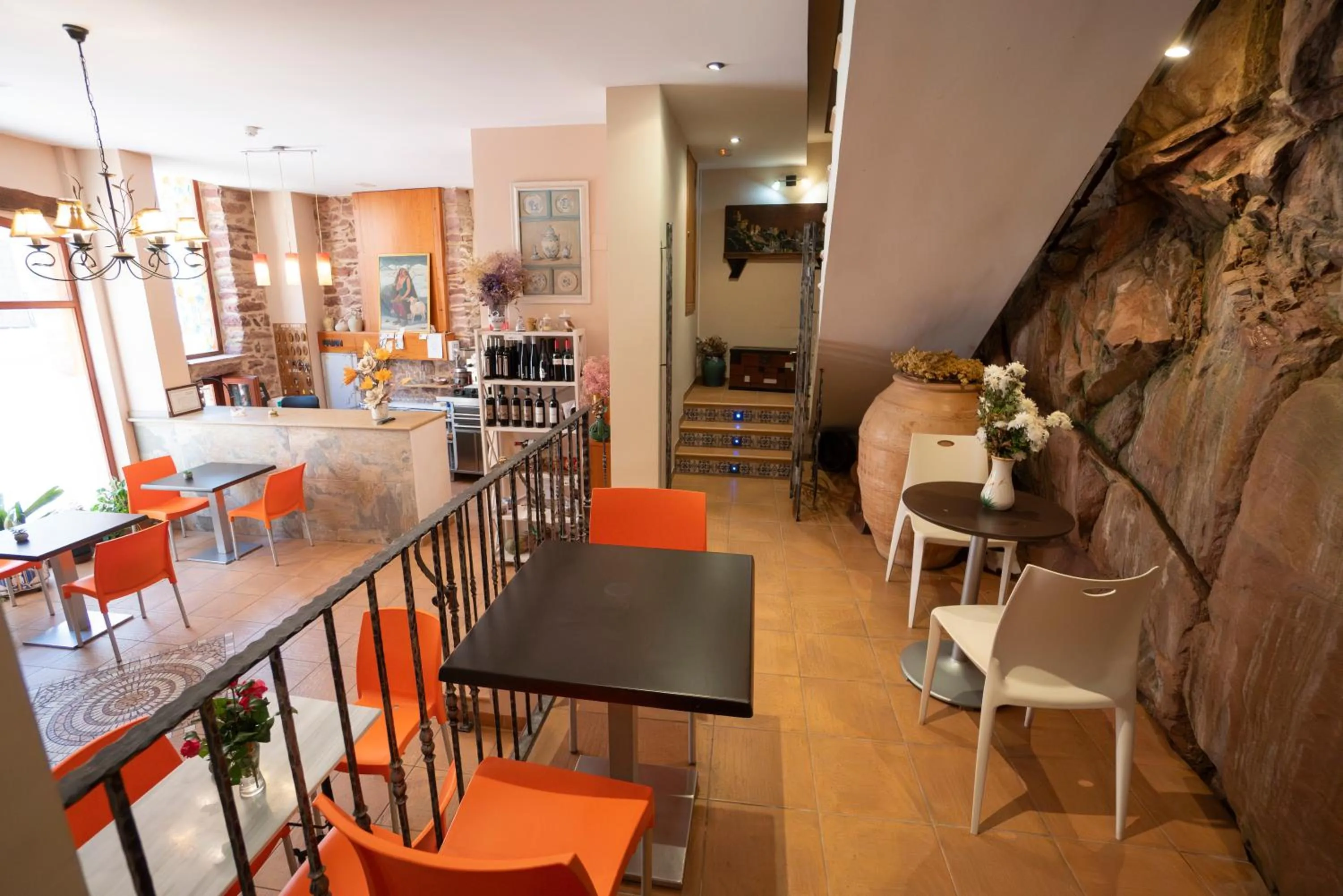 Living room in Hotel Rural L'Antic Portal