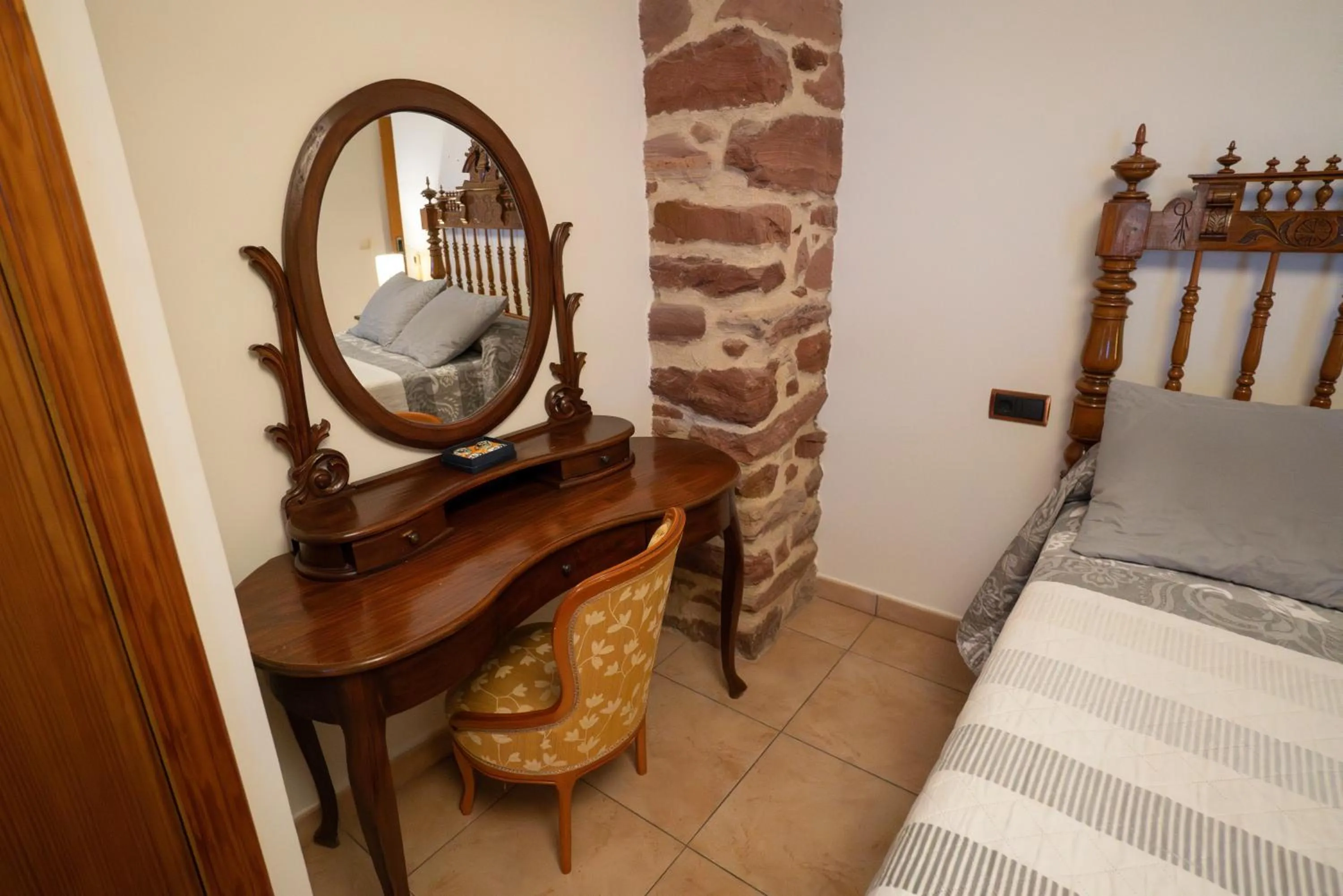 Bed in Hotel Rural L'Antic Portal