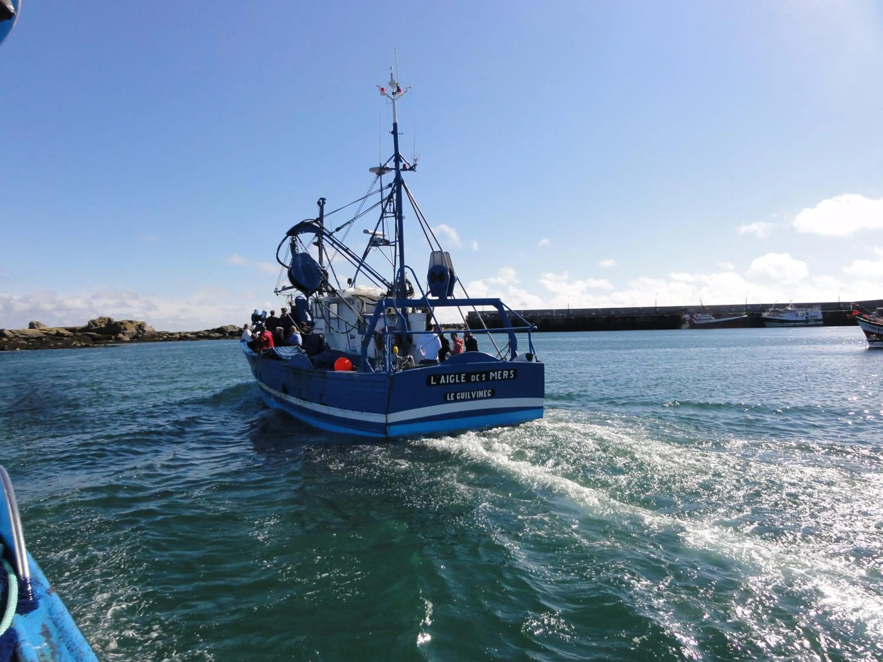 Fishing in les volets bleus