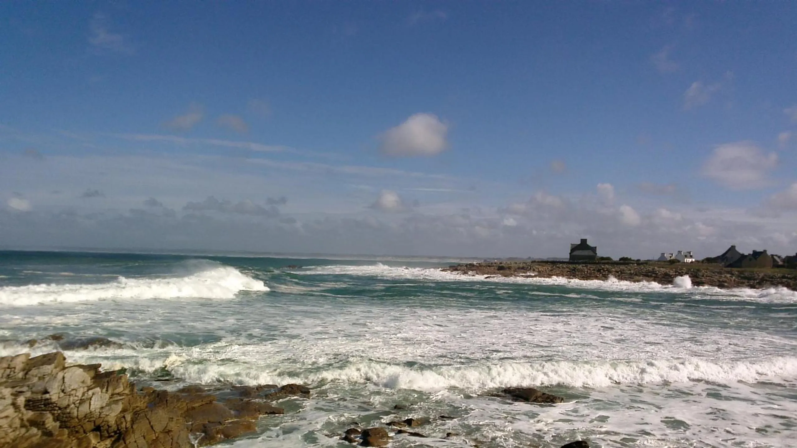Natural landscape in les volets bleus