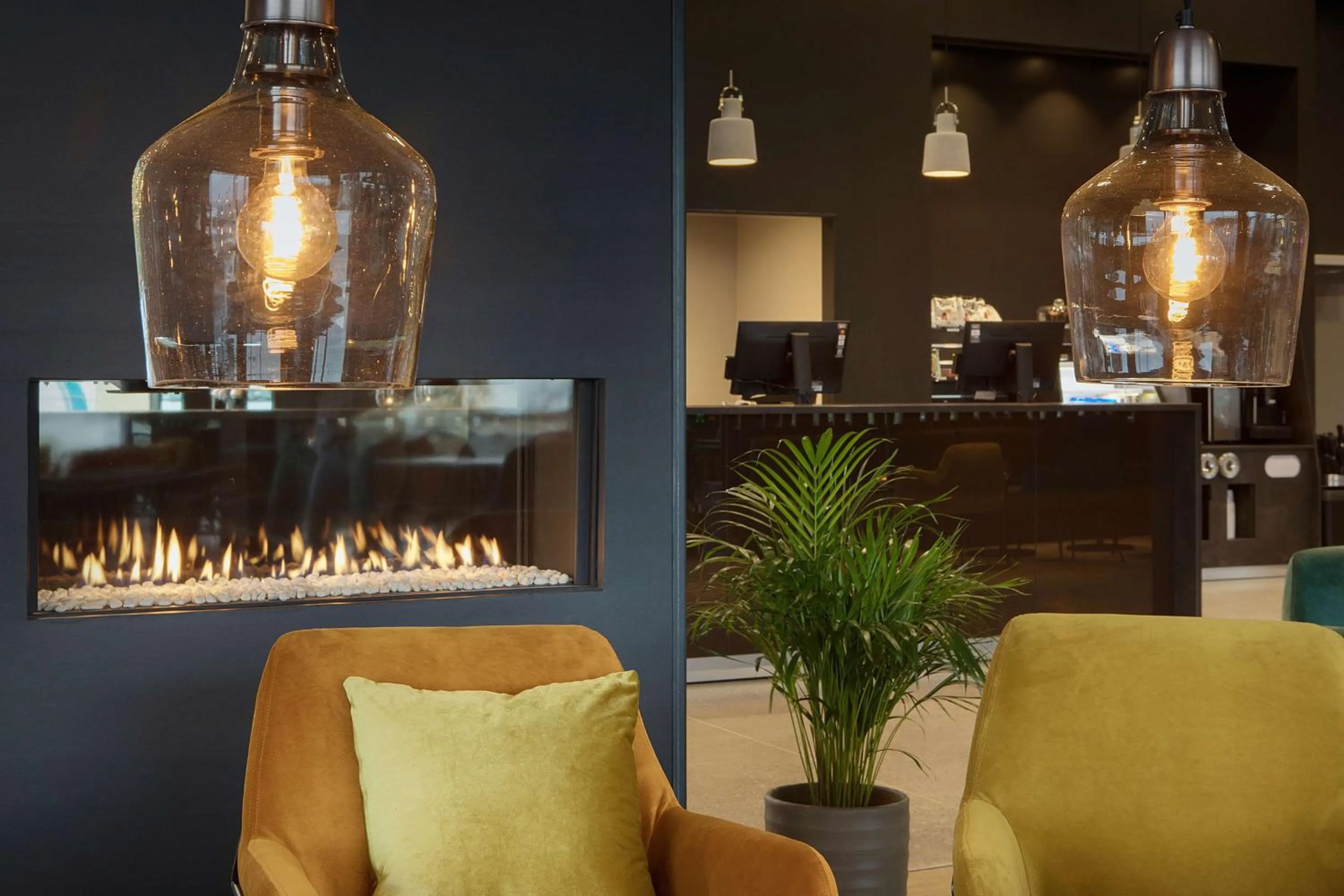 Lobby or reception in Scandic Brennemoen