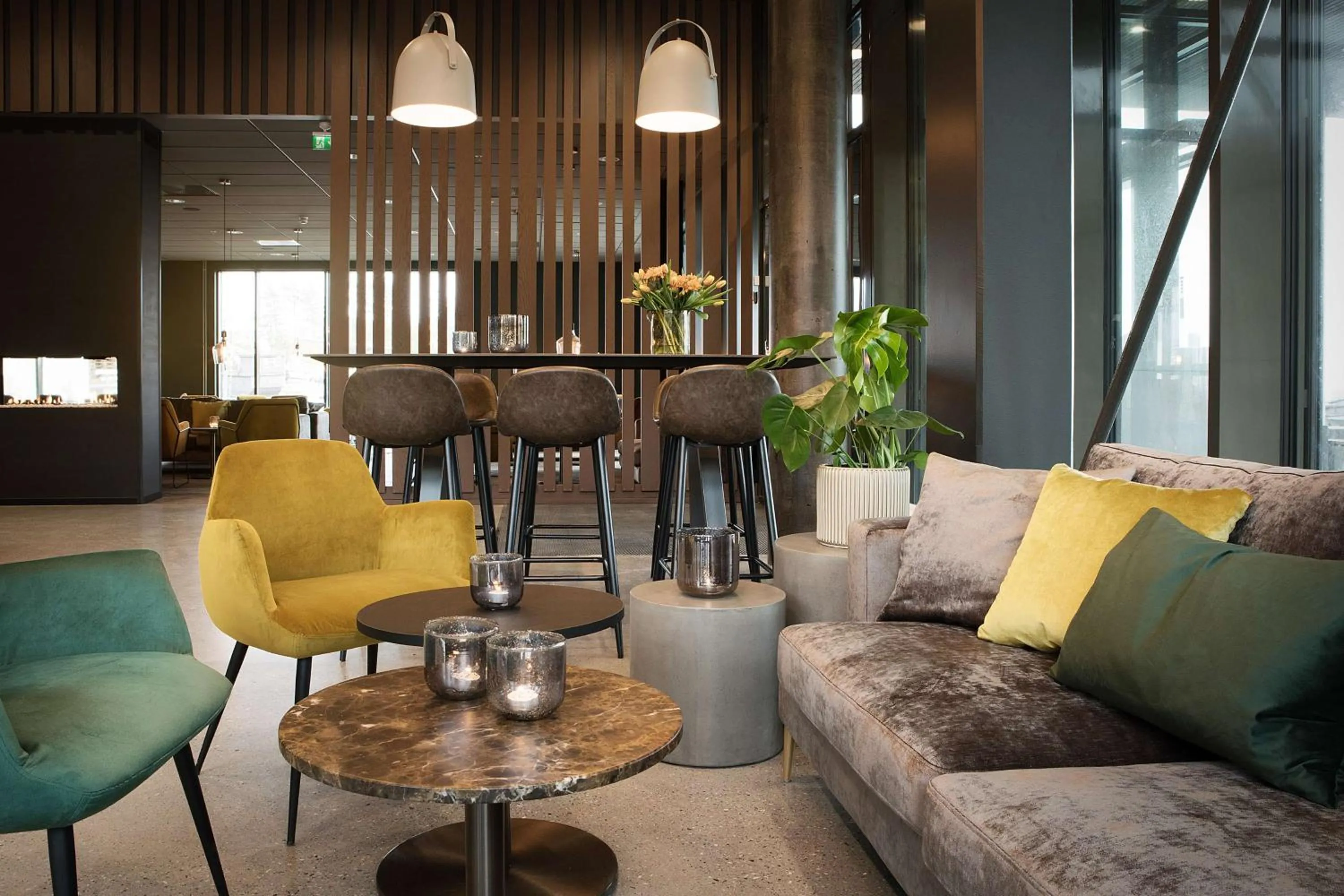 Lobby or reception in Scandic Brennemoen