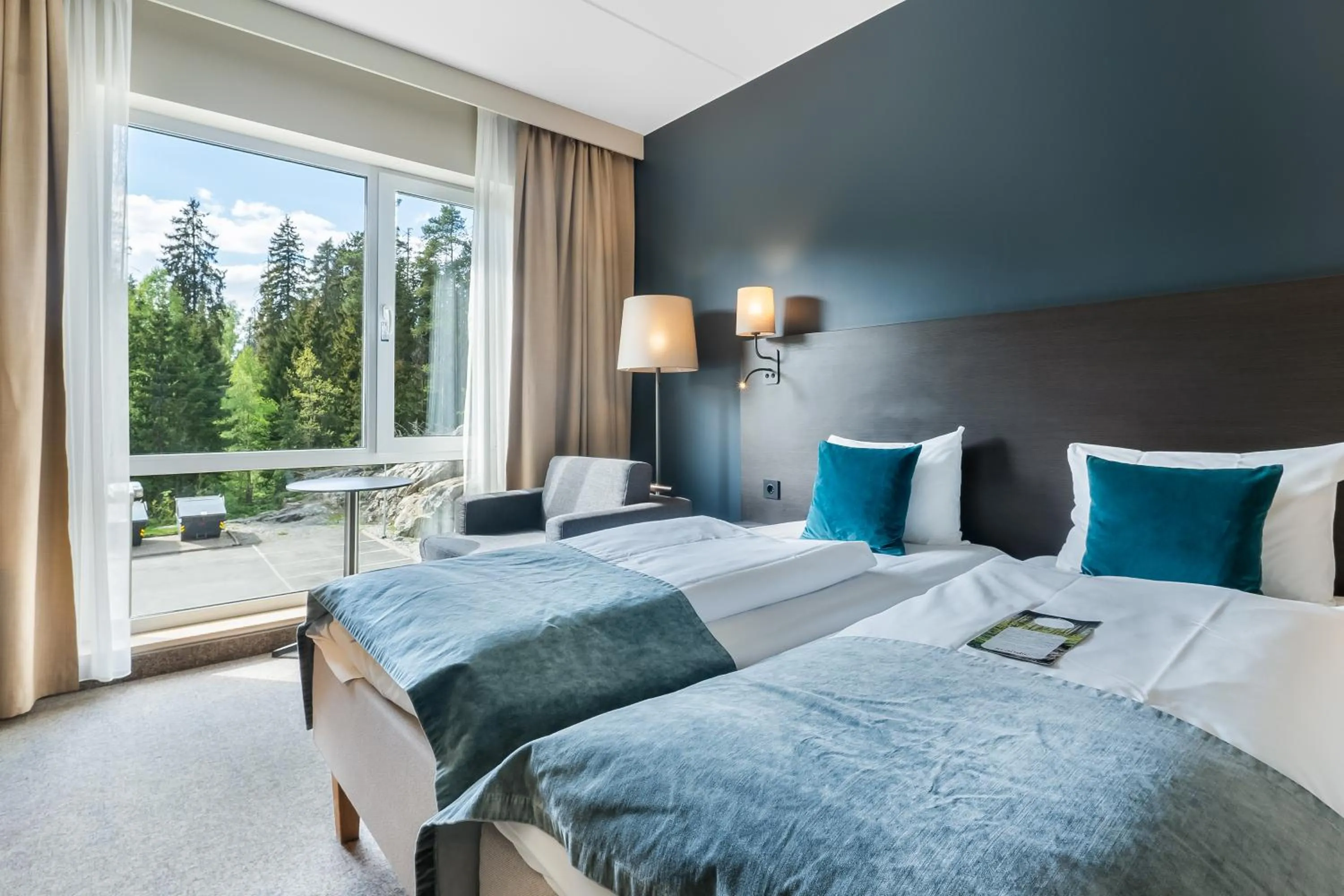 Bed in Scandic Brennemoen