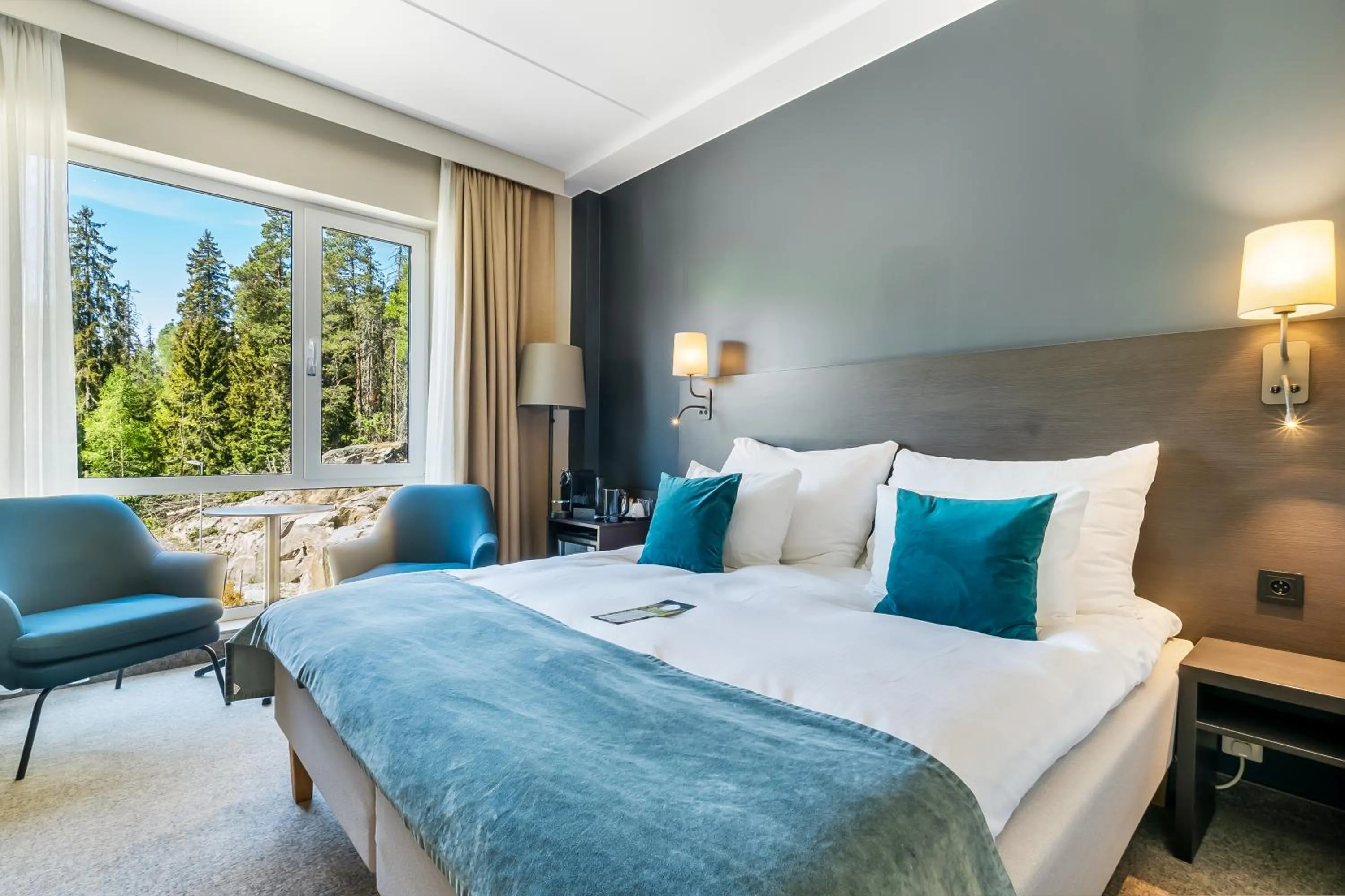 Bed in Scandic Brennemoen