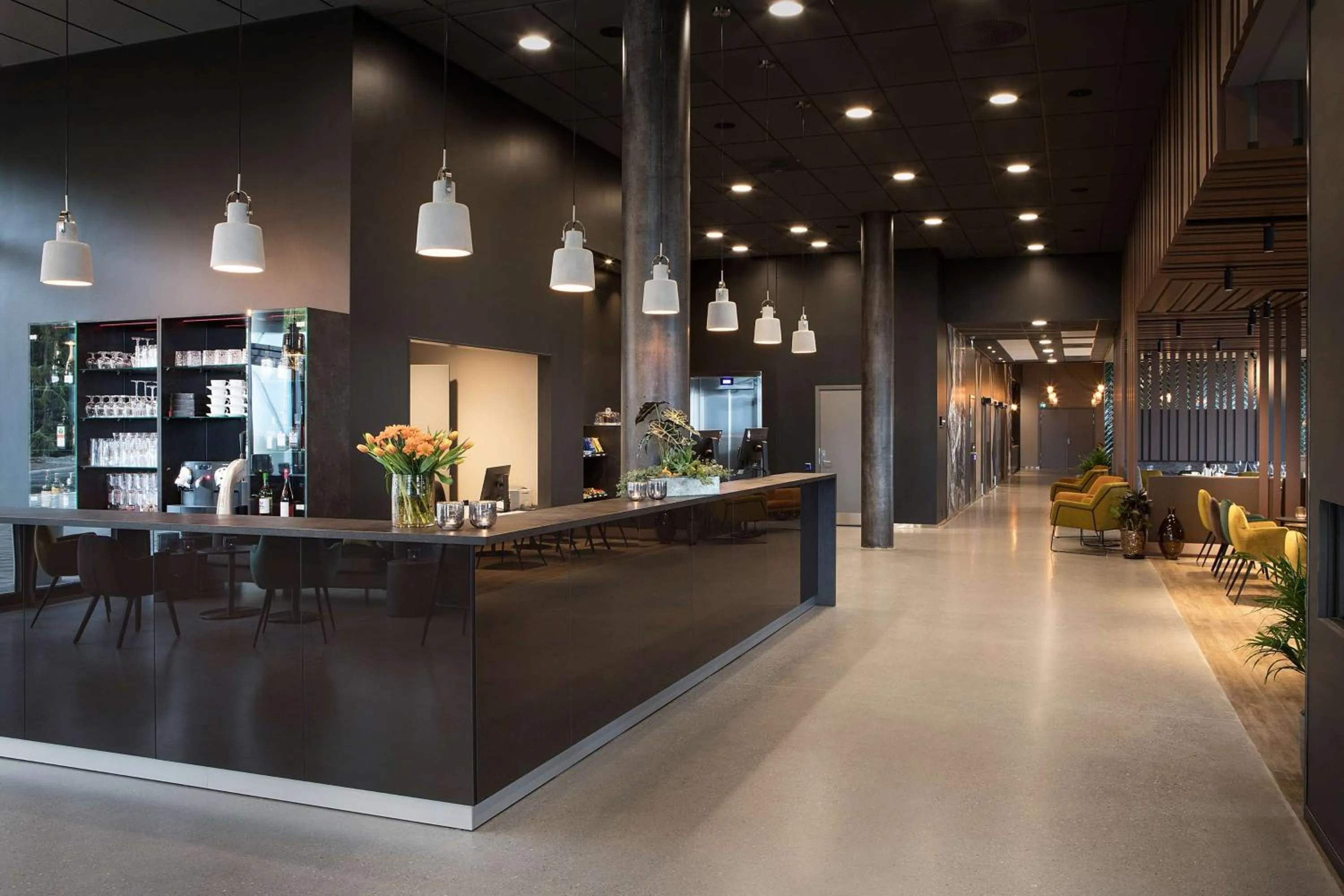 Lobby or reception in Scandic Brennemoen