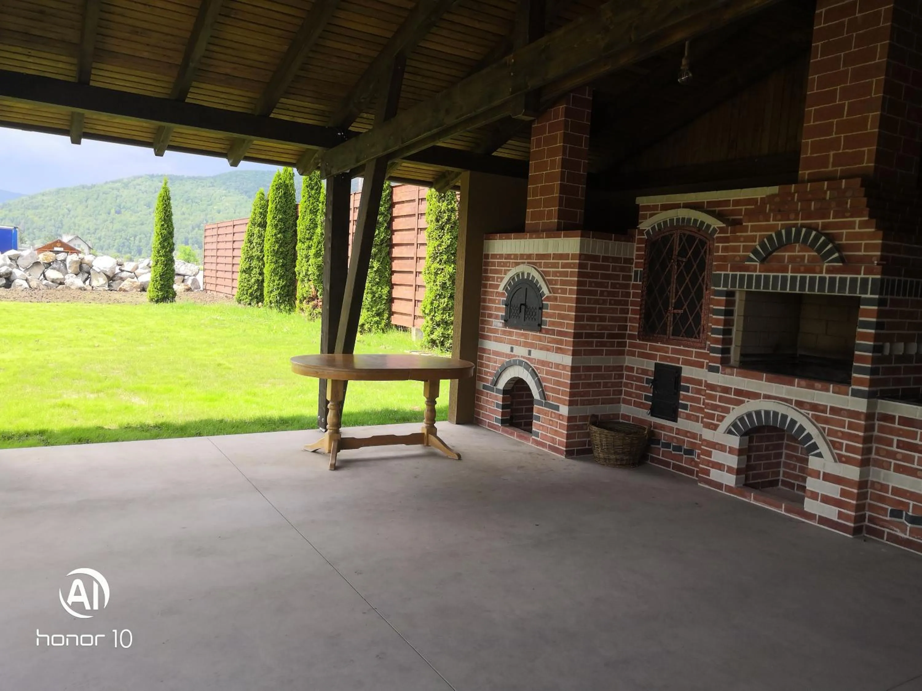 BBQ facilities in Casa Rubin