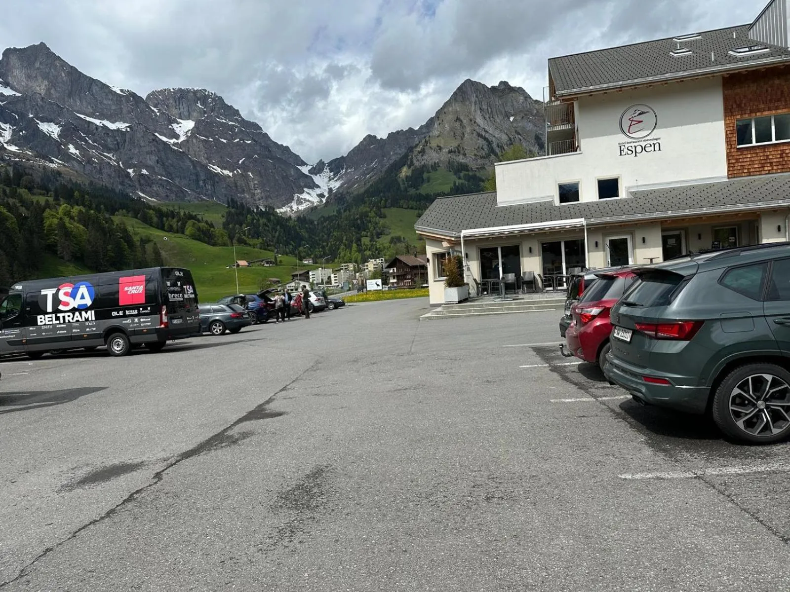 Parking in Pension St. Jakob