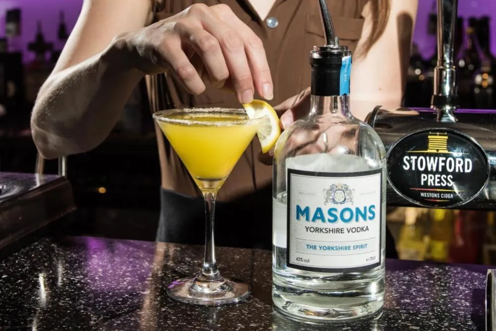 Alcoholic drinks in The Sawley Arms