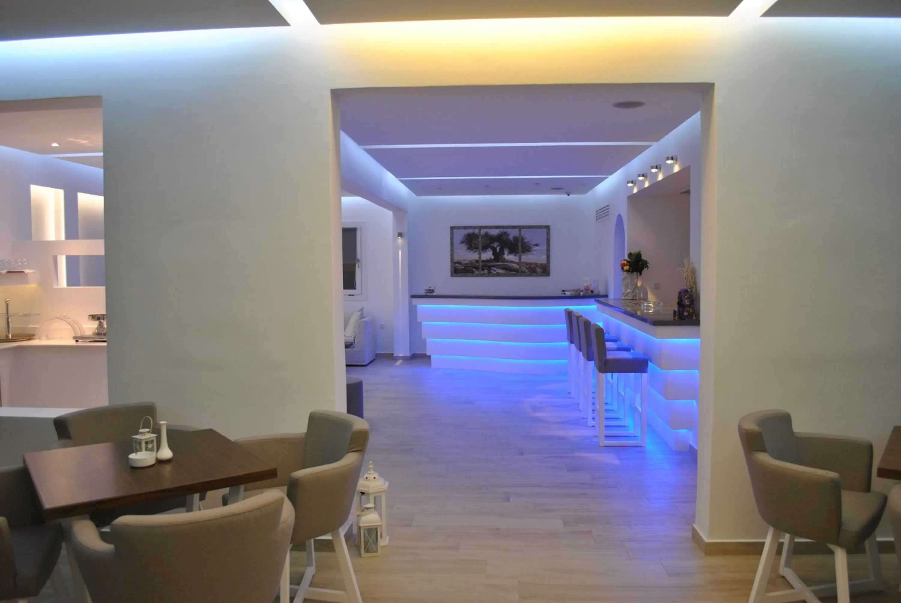 Lounge or bar in Petinaros Hotel