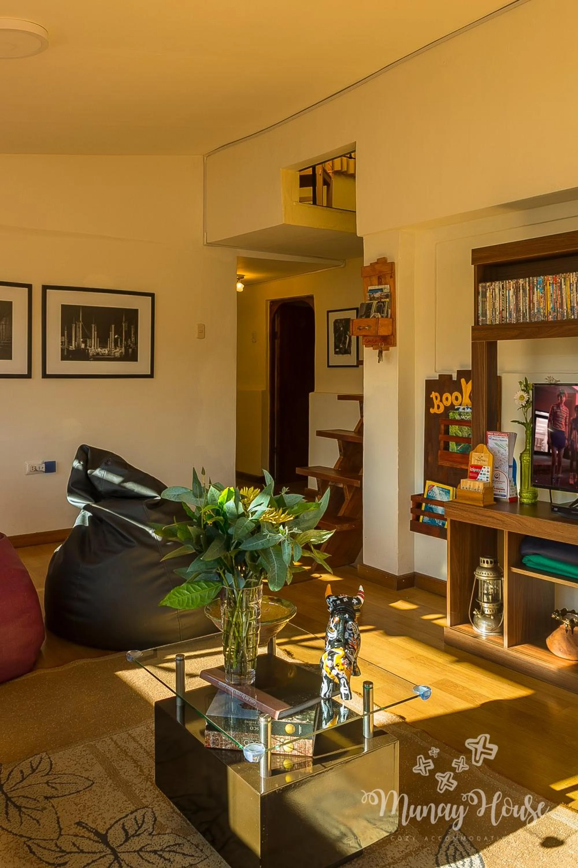 Lounge or bar in Munay House, apartment in the center of Cusco