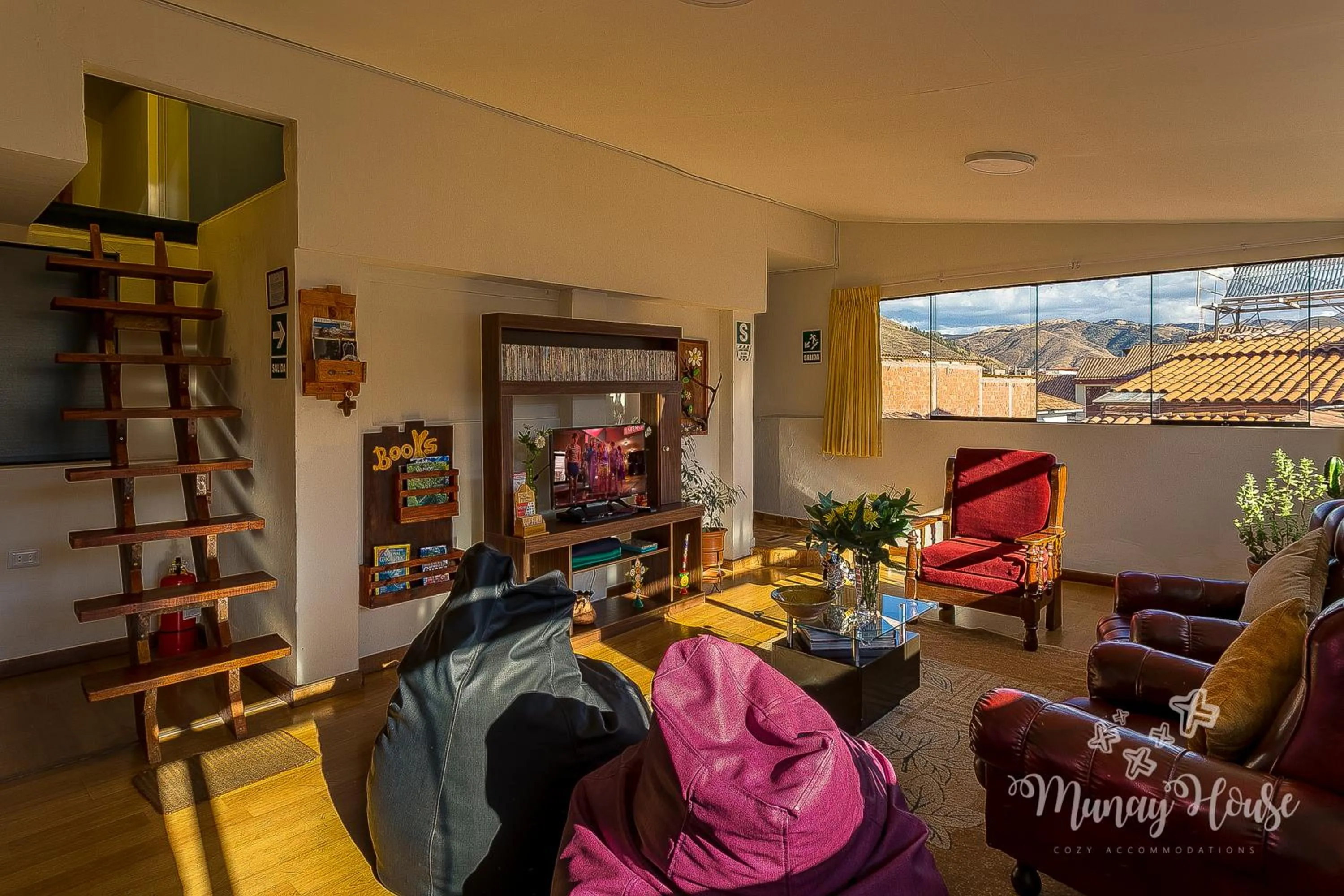 Lounge or bar in Munay House, apartment in the center of Cusco