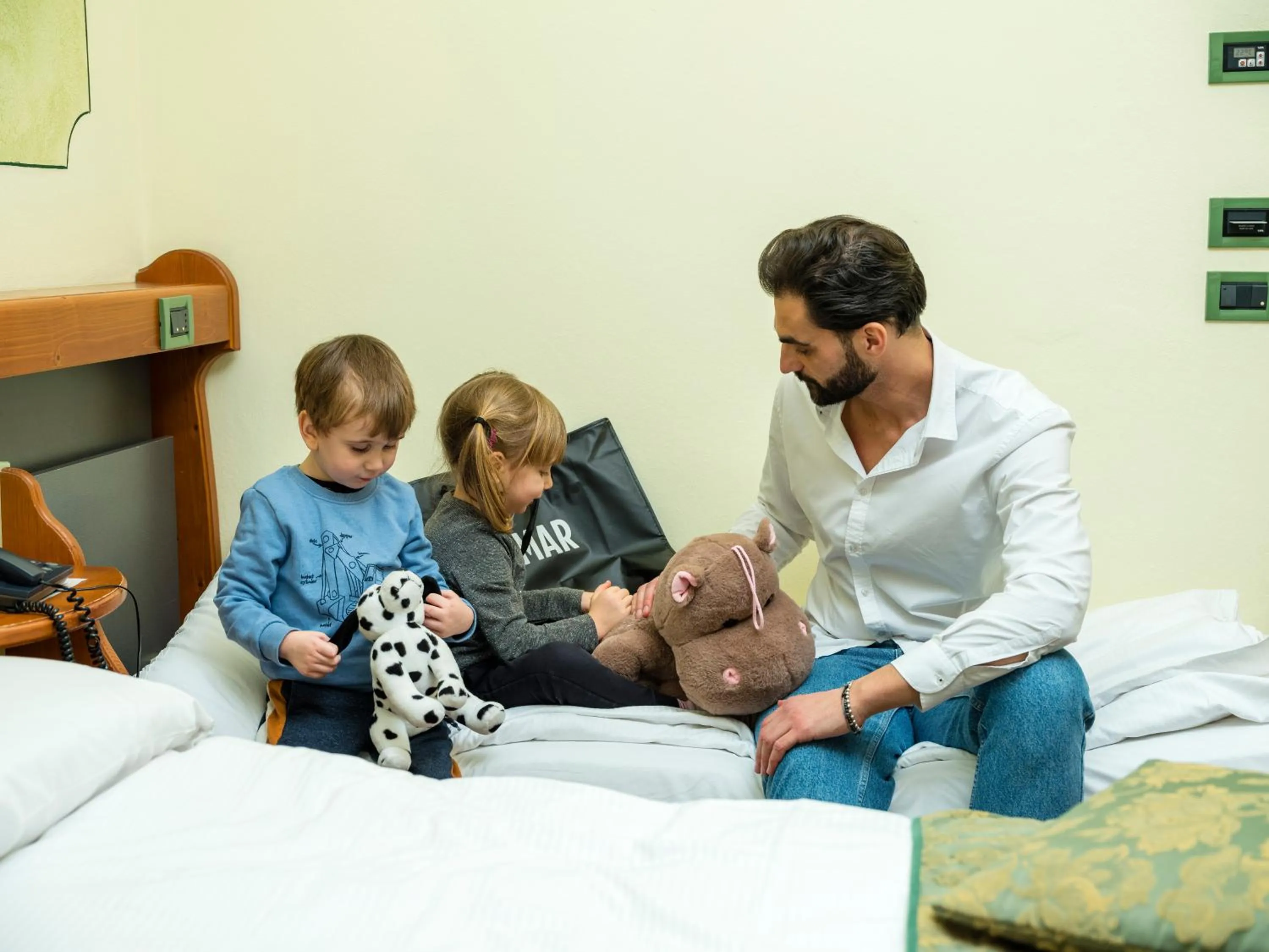 Bed in Albergo Dimaro Wellness Hotel