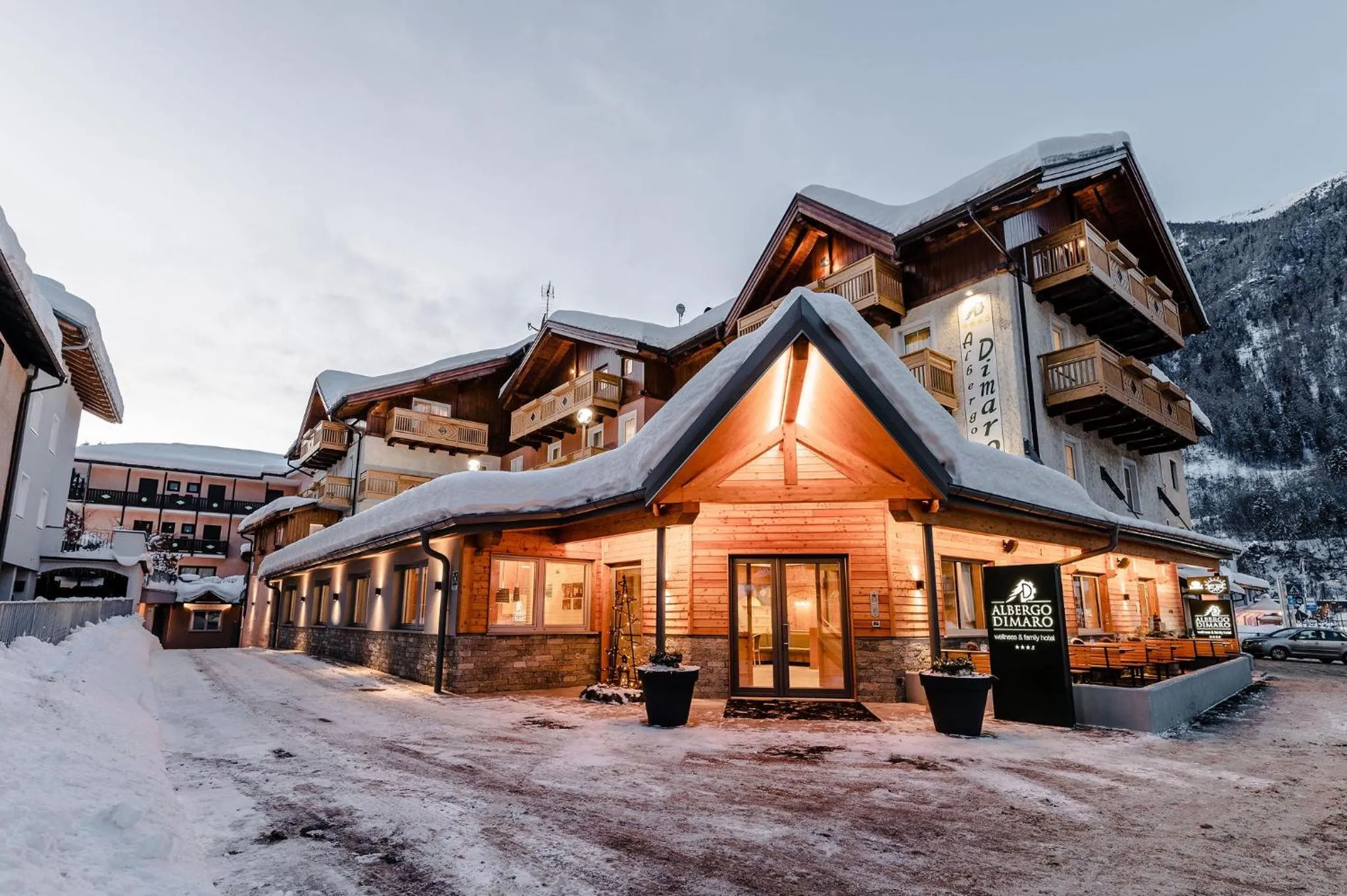 Property building in Albergo Dimaro Wellness Hotel